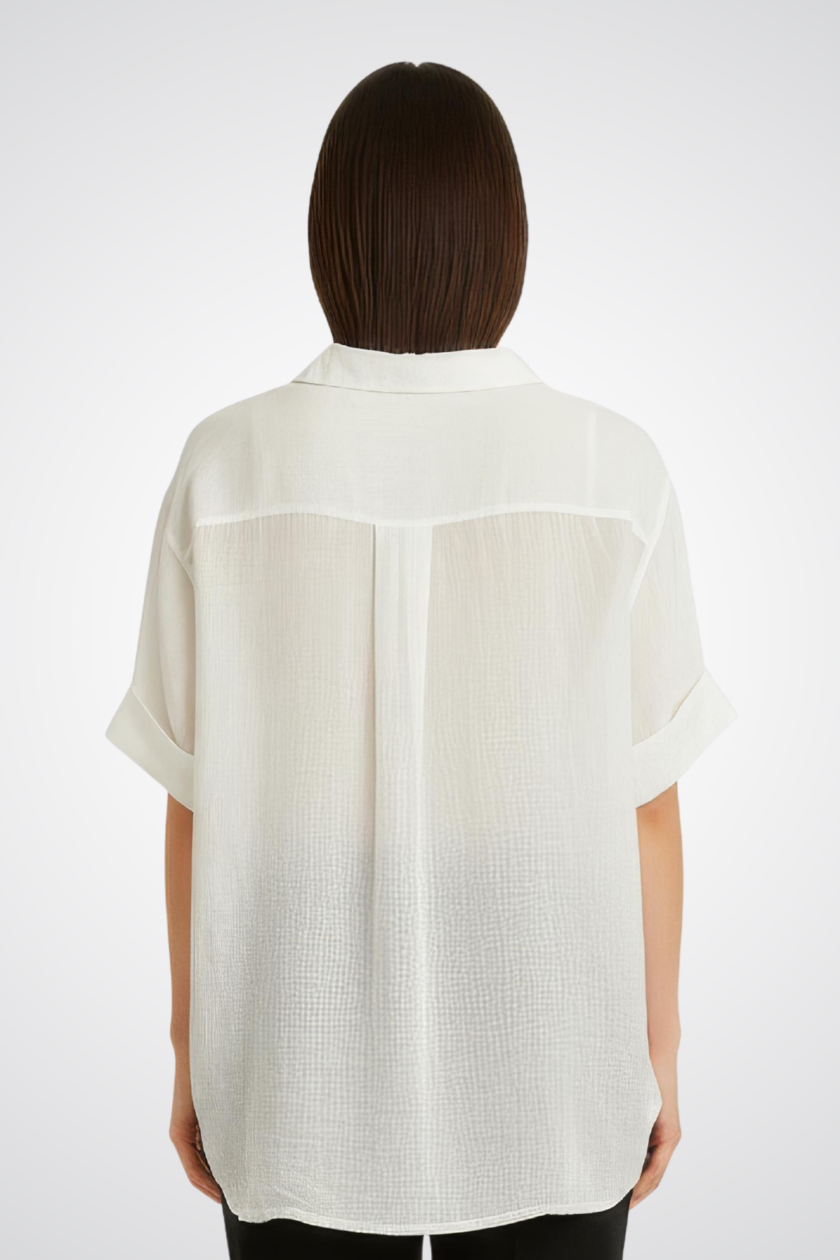 Eternelle Short-Sleeve Button-Front Top - Style 4-SS26200-9