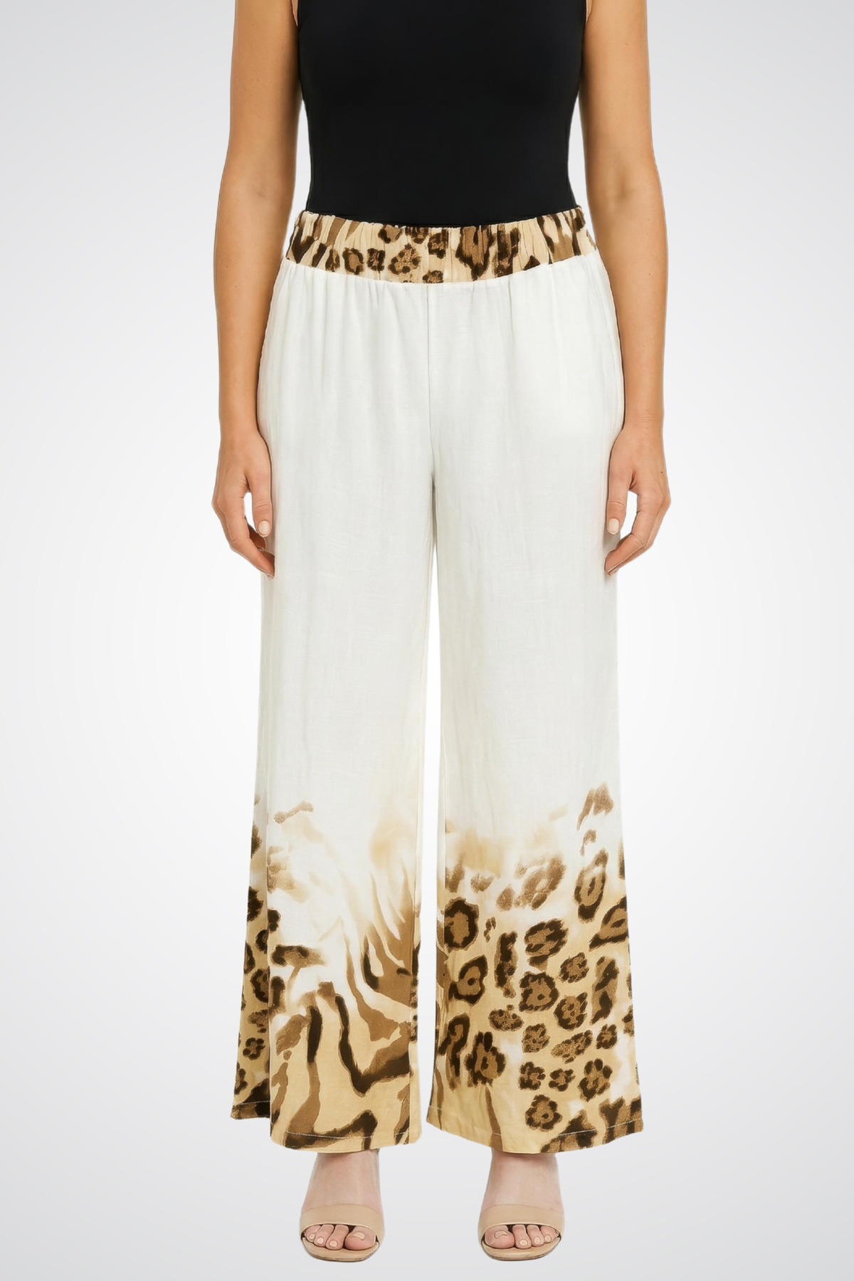 Eternelle Wide-Leg Wide Pants - Style 5-SS26256-4