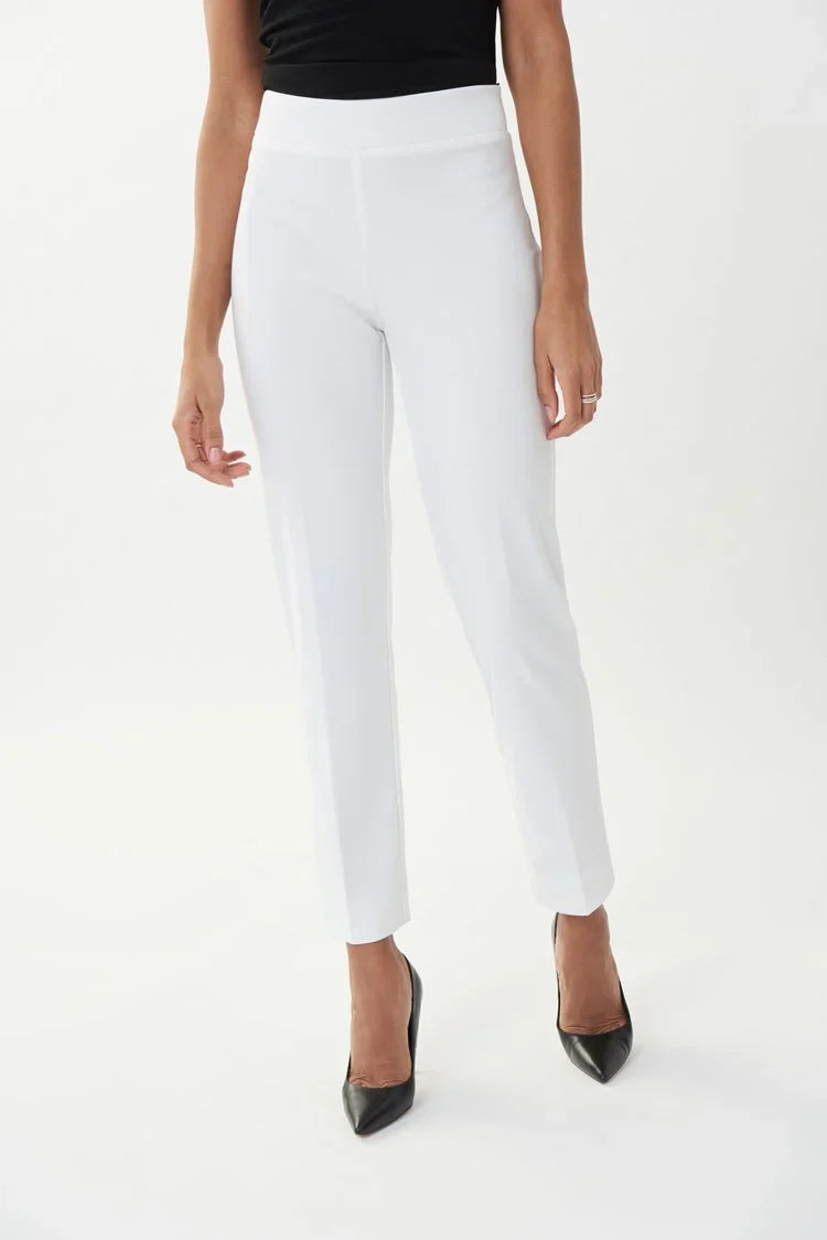 Joseph Ribkoff Pull-On Silky-Knit Pants - 143105 - Vanilla - Style 143105-v
