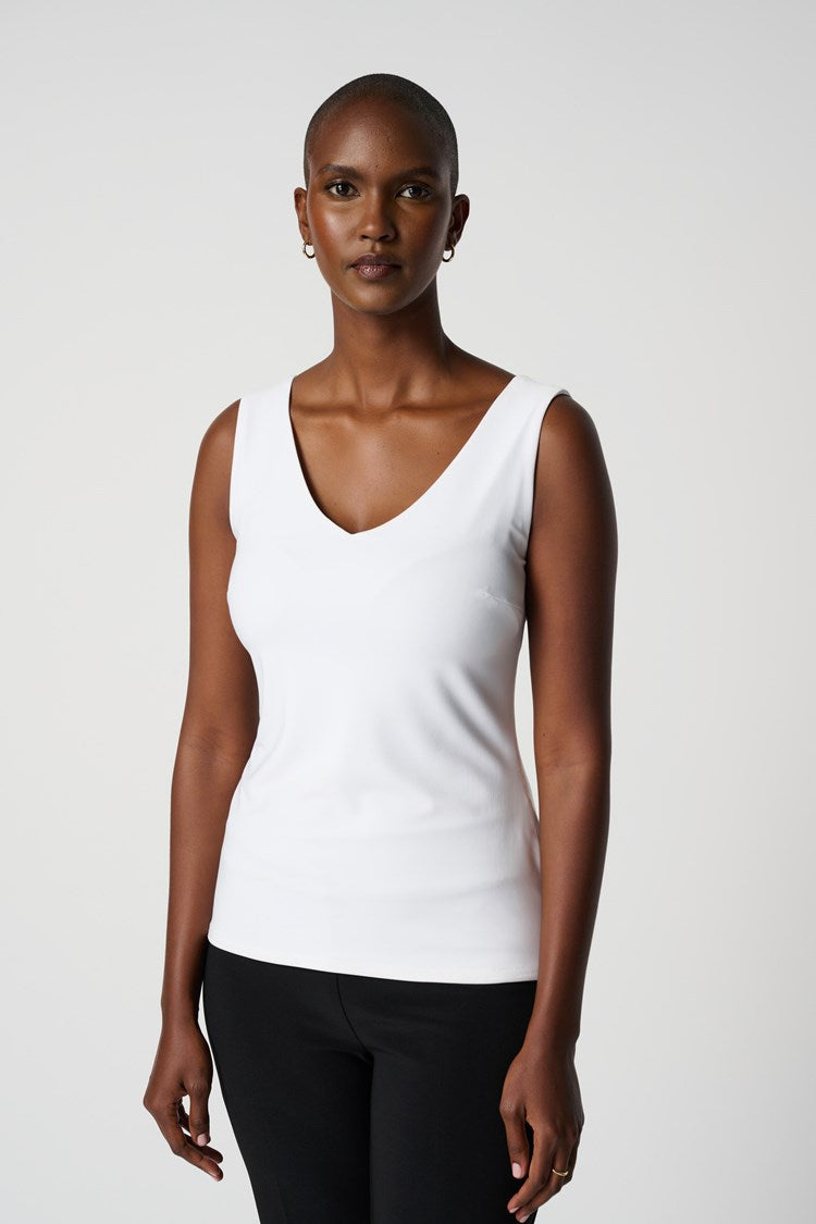 Joseph Ribkoff V-Neck Double Layer Cami - Style 201546W