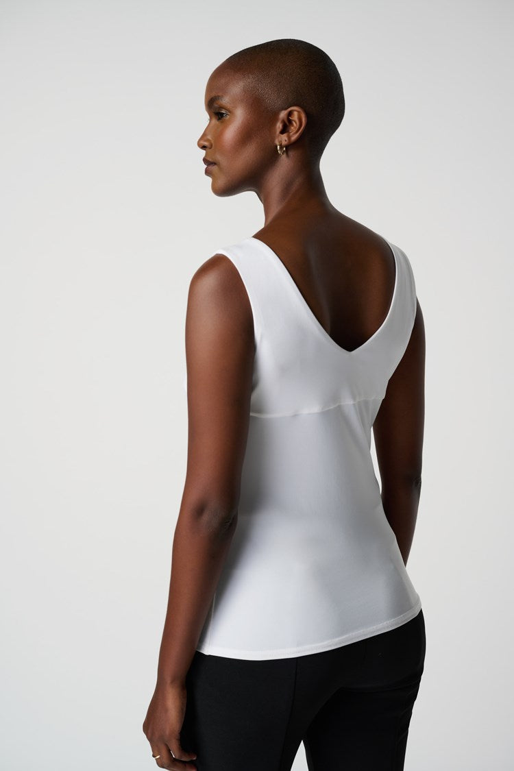 Joseph Ribkoff V-Neck Double Layer Cami - Style 201546W