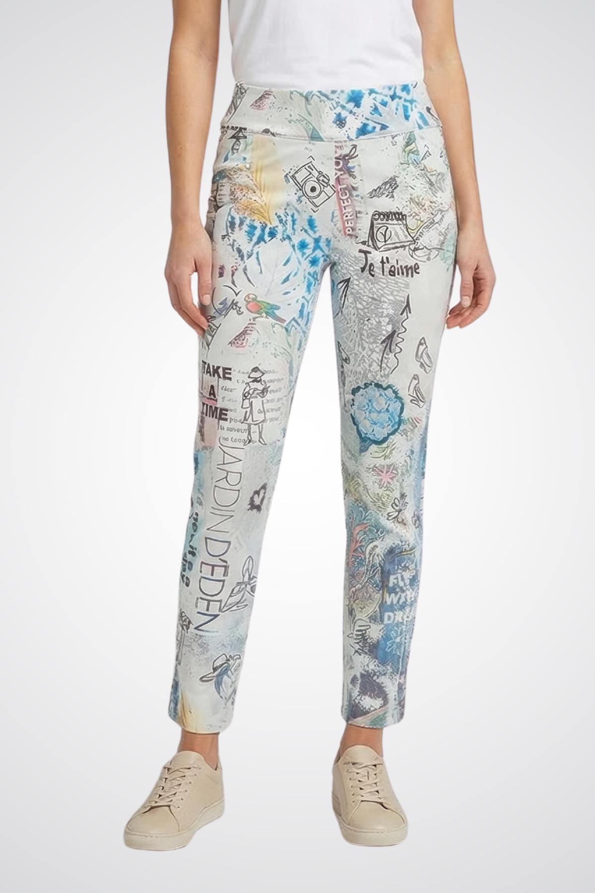 Dolcezza Slim-Leg Slim Pants - Style 26736