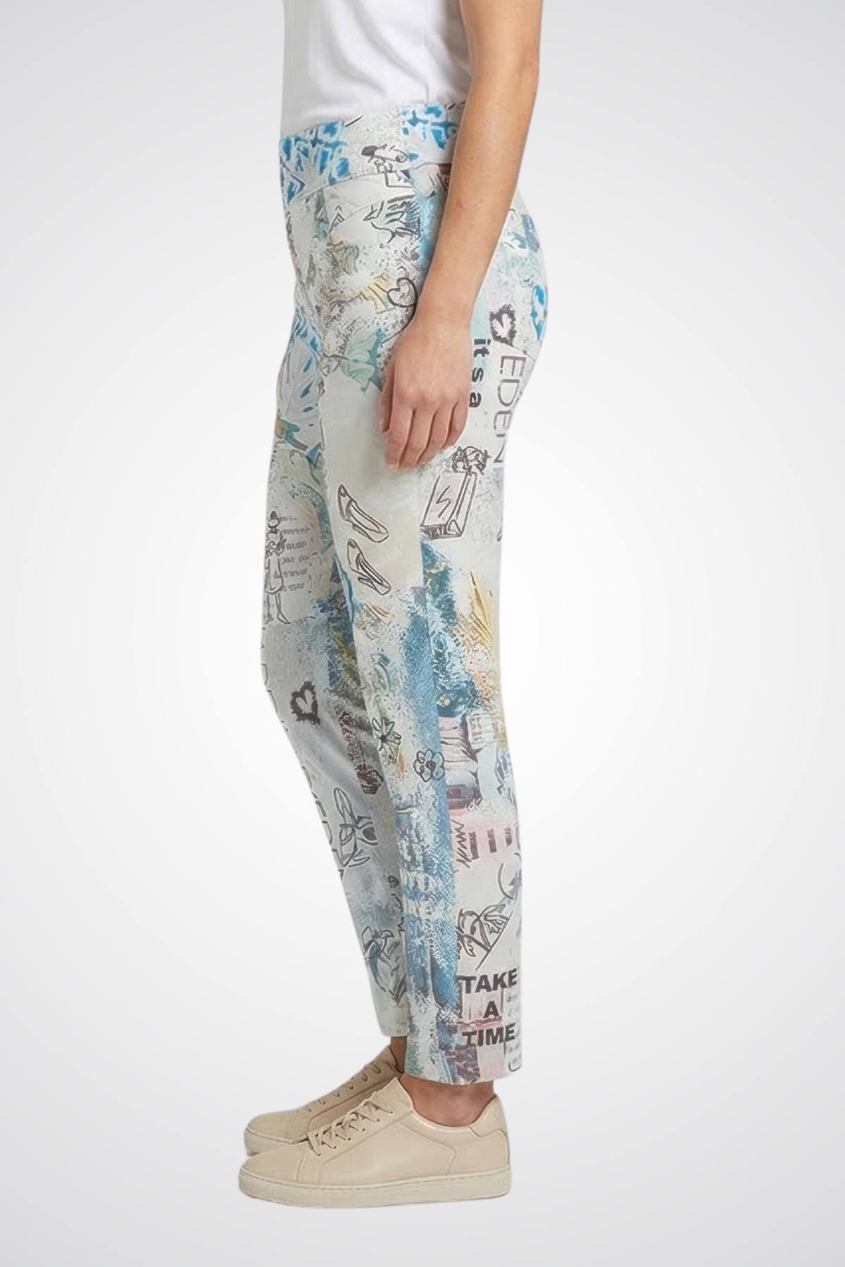 Dolcezza Slim-Leg Slim Pants - Style 26736