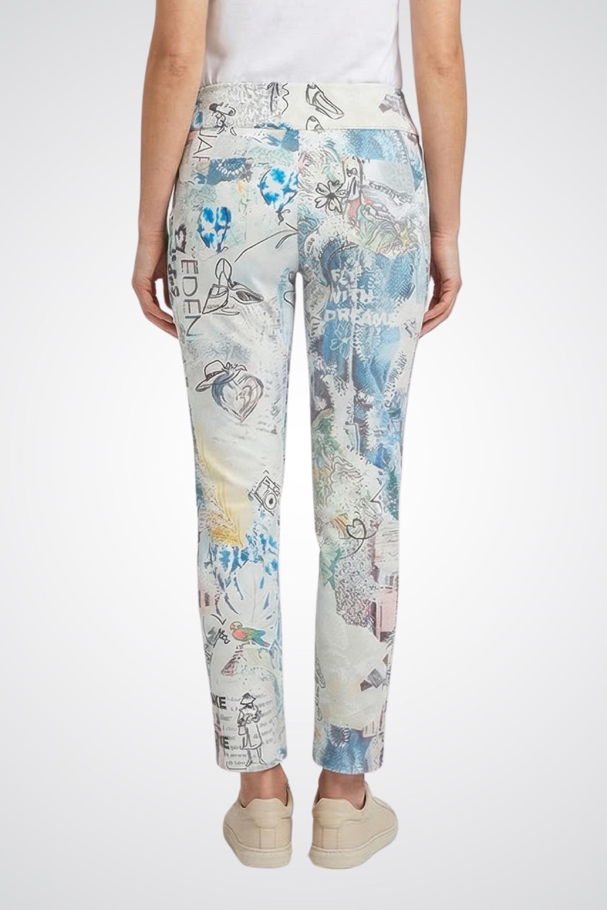 Dolcezza Slim-Leg Slim Pants - Style 26736