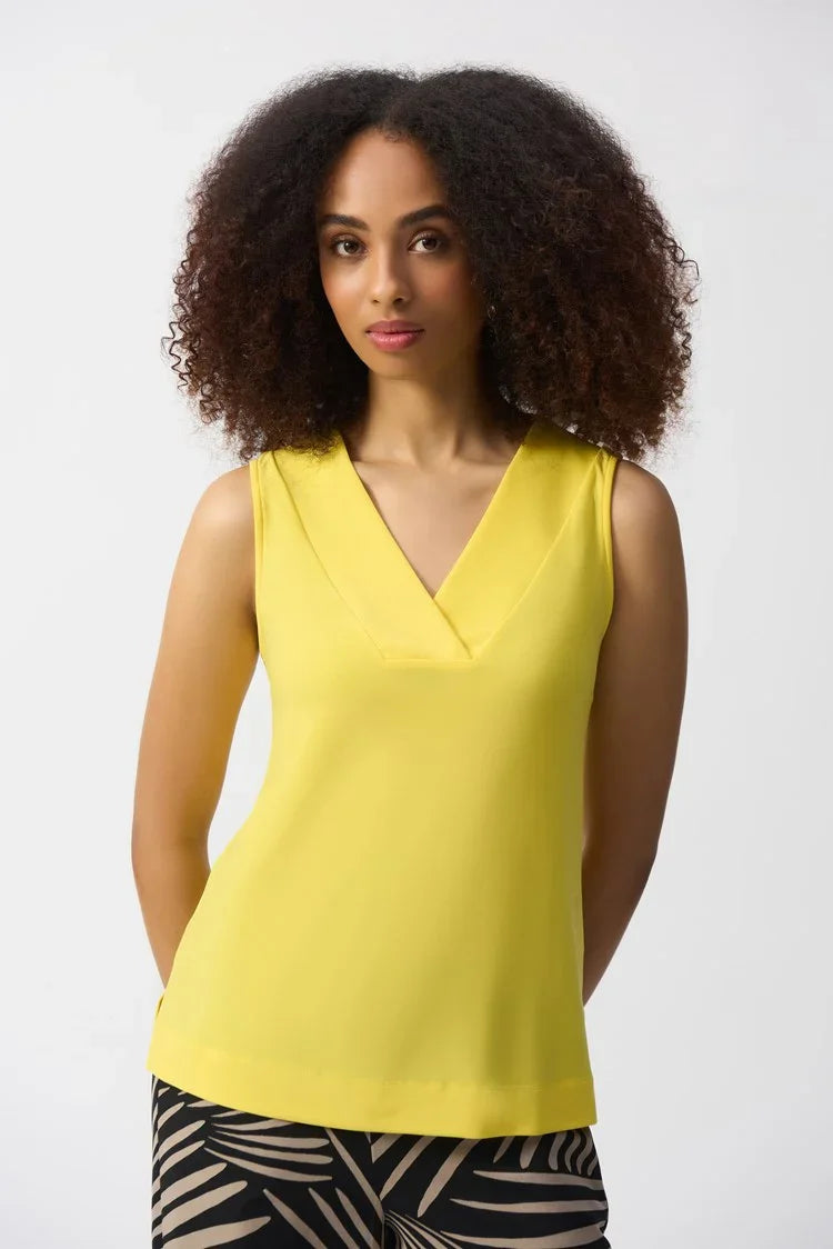 Joseph Ribkoff Sleeveless V-Neck Silky Cami - Style 241239c