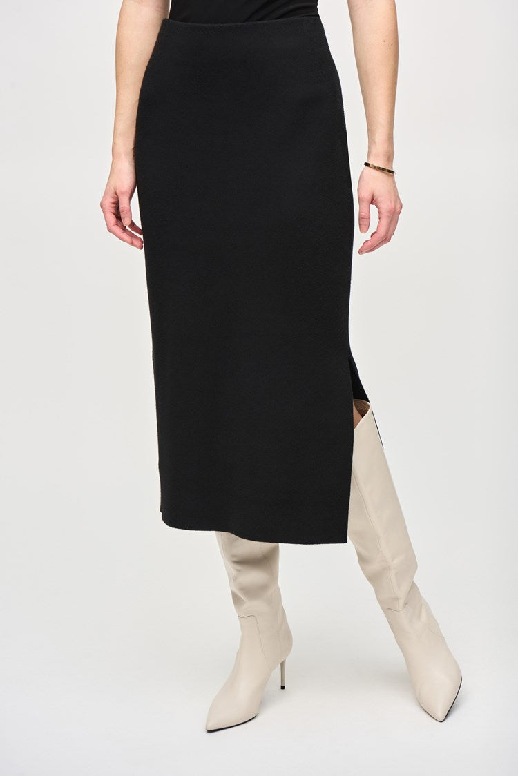 Joseph Ribkoff Mid-Calf Elastic Knit Skirt - Style 243967