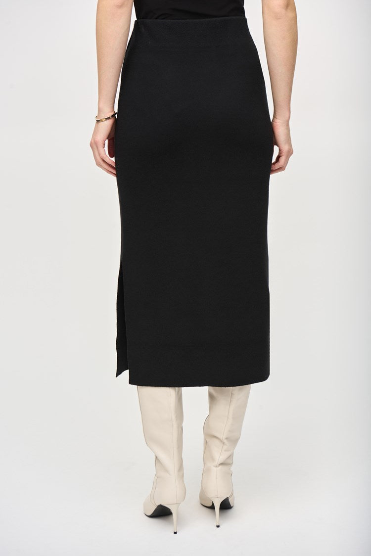 Joseph Ribkoff Mid-Calf Elastic Knit Skirt - Style 243967