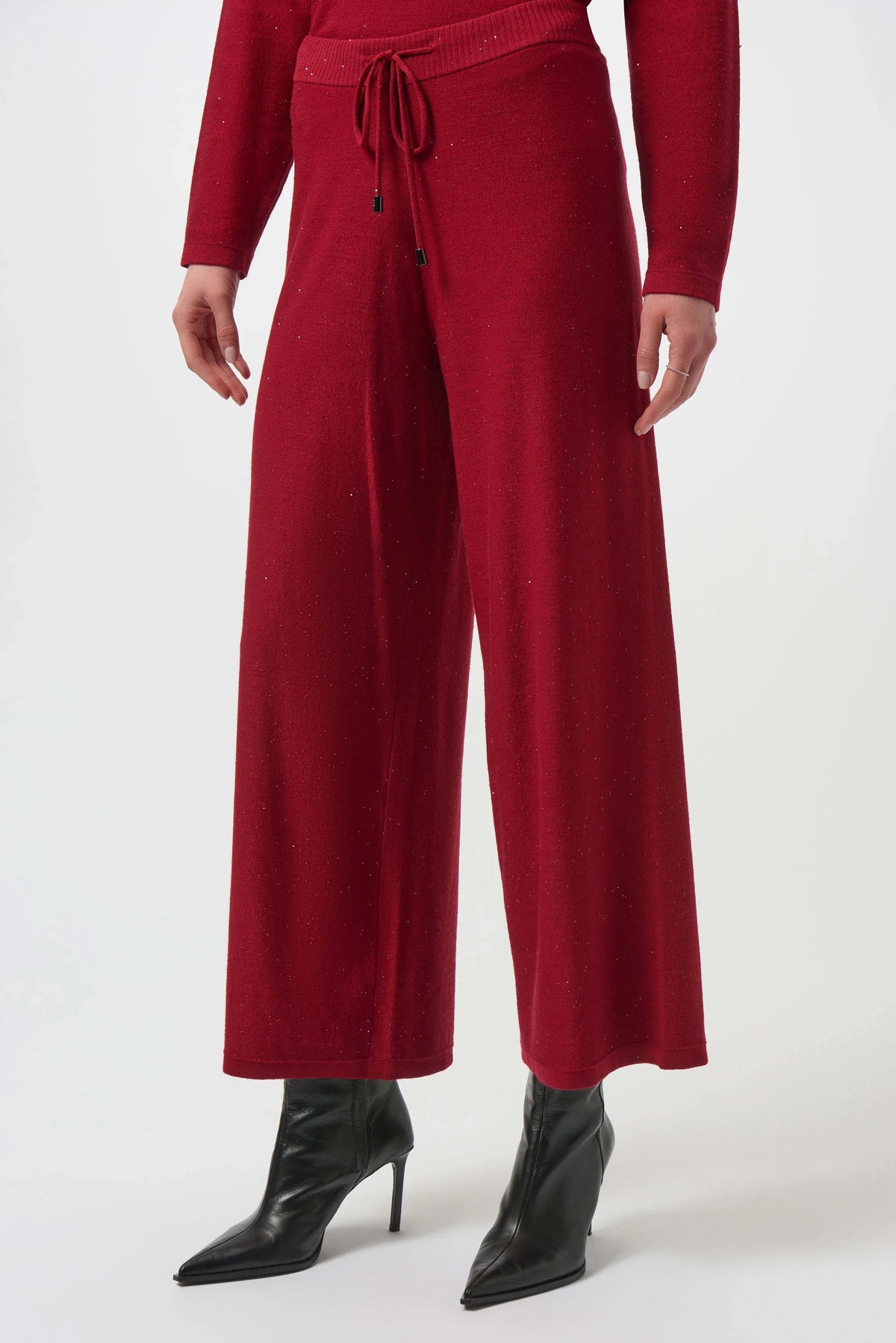 Joseph Ribkoff Sequin Culotte Elastic Pants - Style 244922B