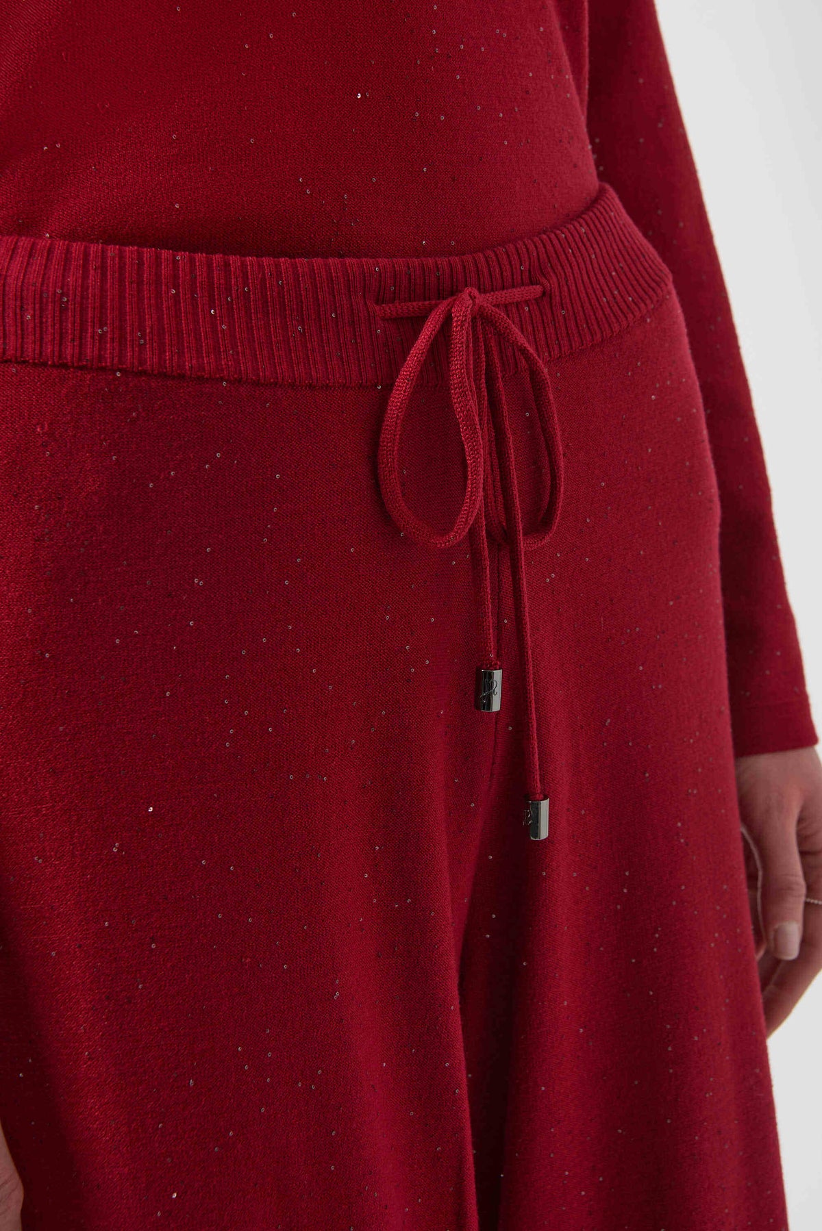 Joseph Ribkoff Sequin Culotte Elastic Pants - Style 244922B