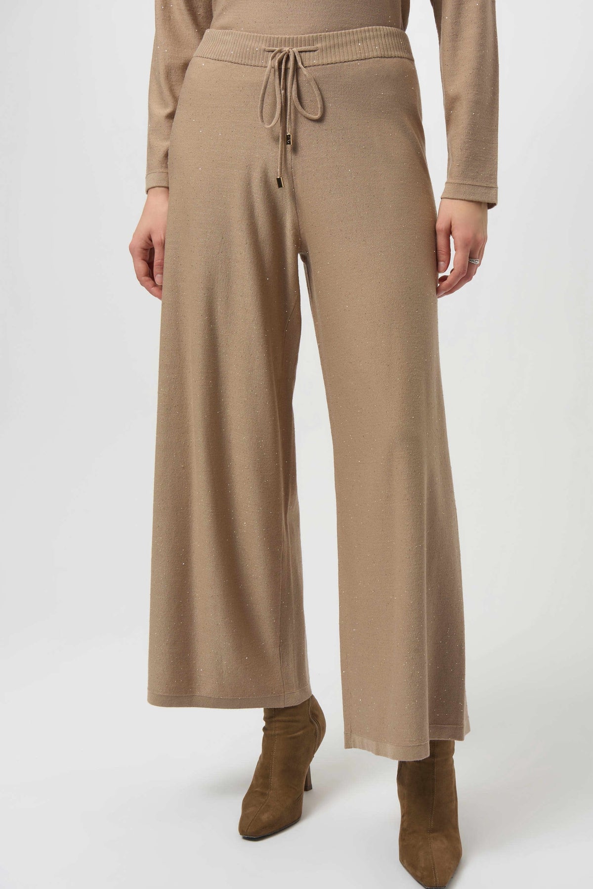 Joseph Ribkoff Sequin Culotte Elastic Pants - Style 244922A
