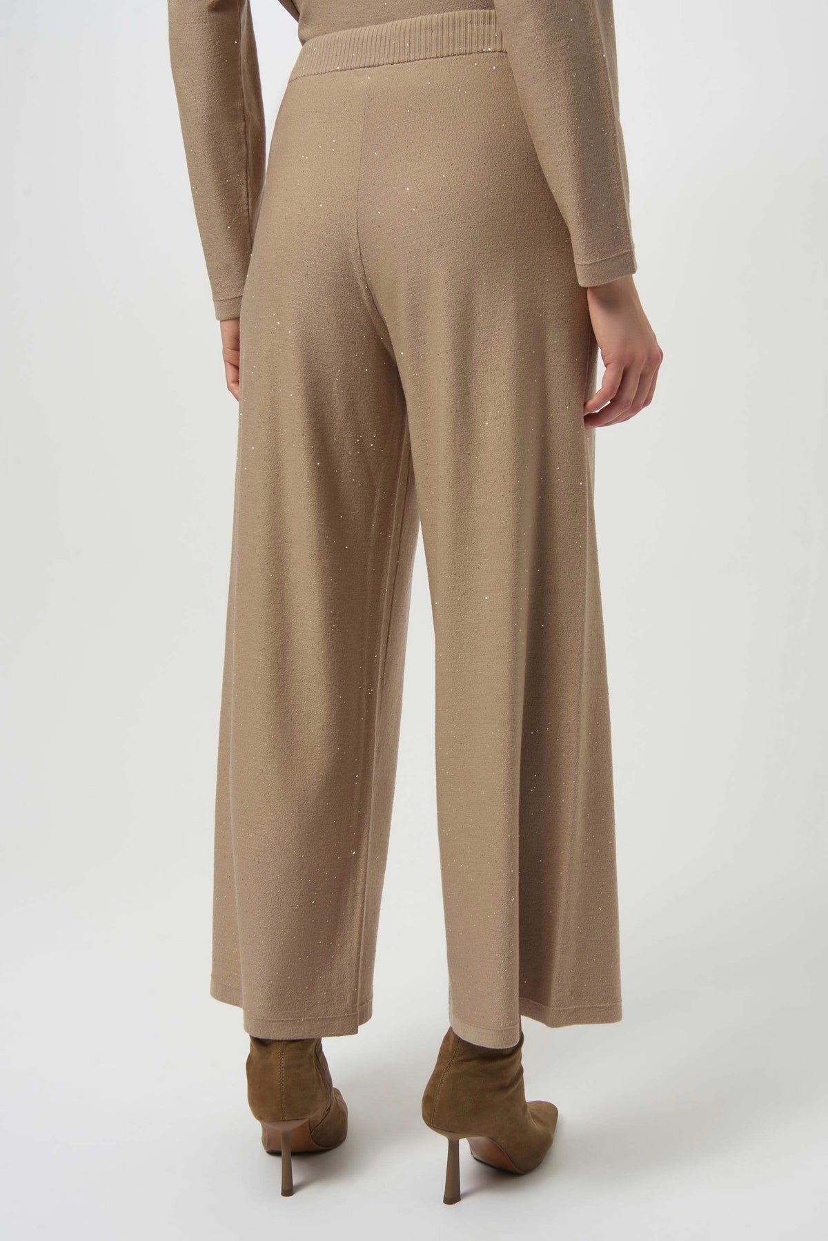 Joseph Ribkoff Sequin Culotte Elastic Pants - Style 244922A