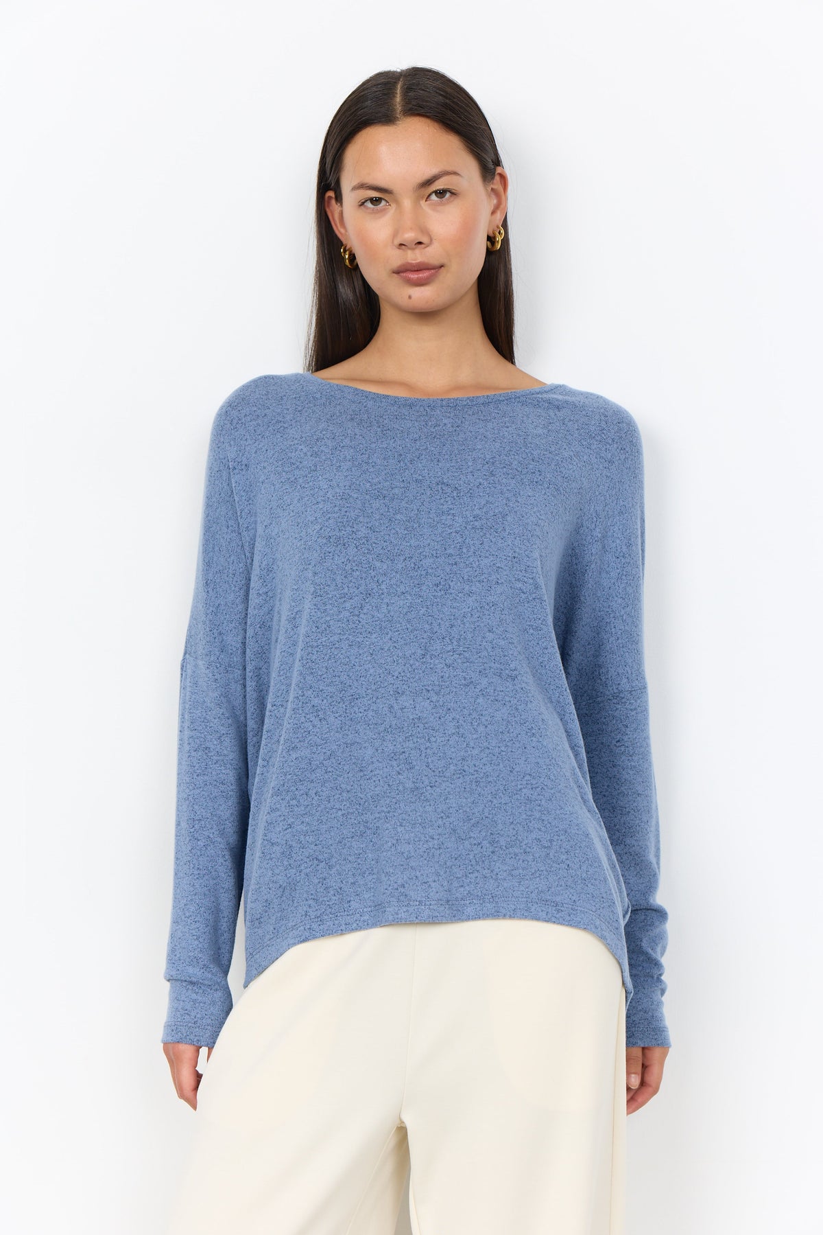 Soya Concepts Long Sleeve Crew Neck Top - Style 5F24788A