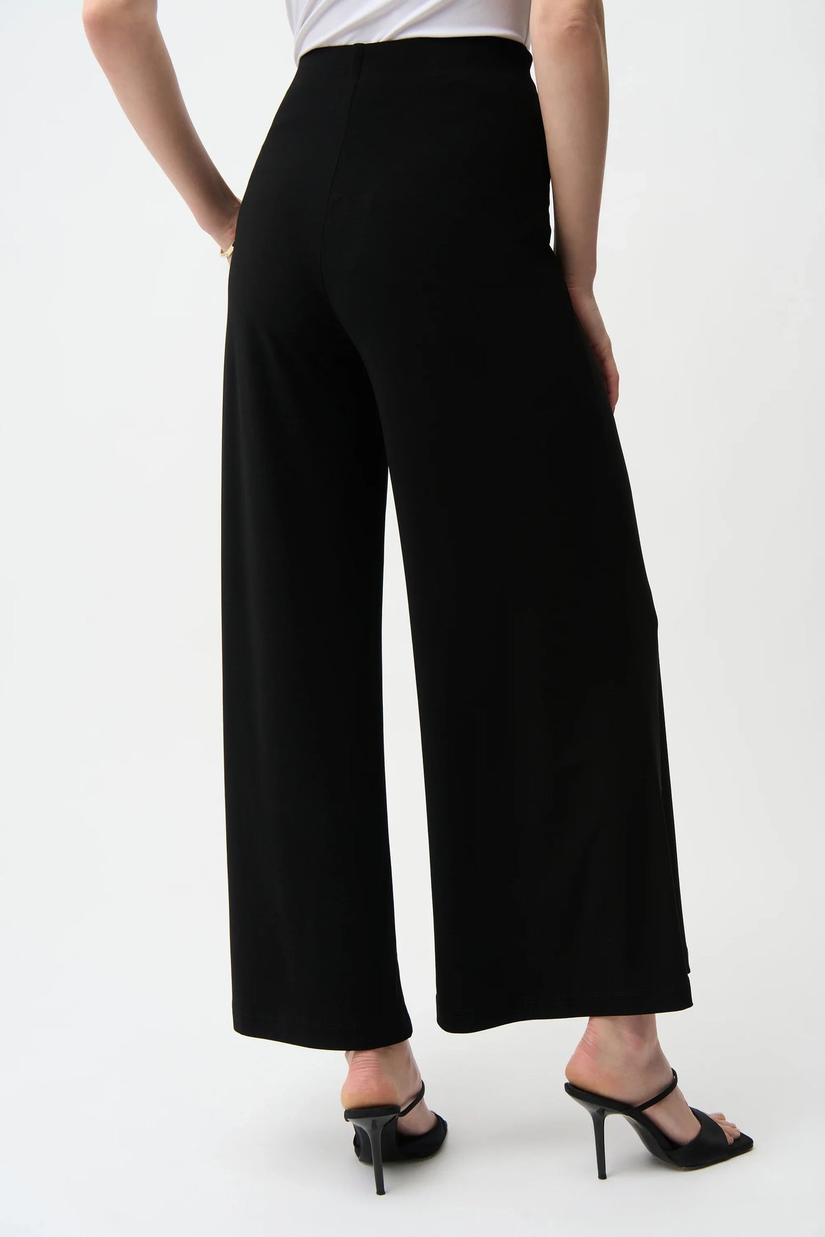 Joseph Ribkoff Wide Leg Front Slit Pants - Style 251017