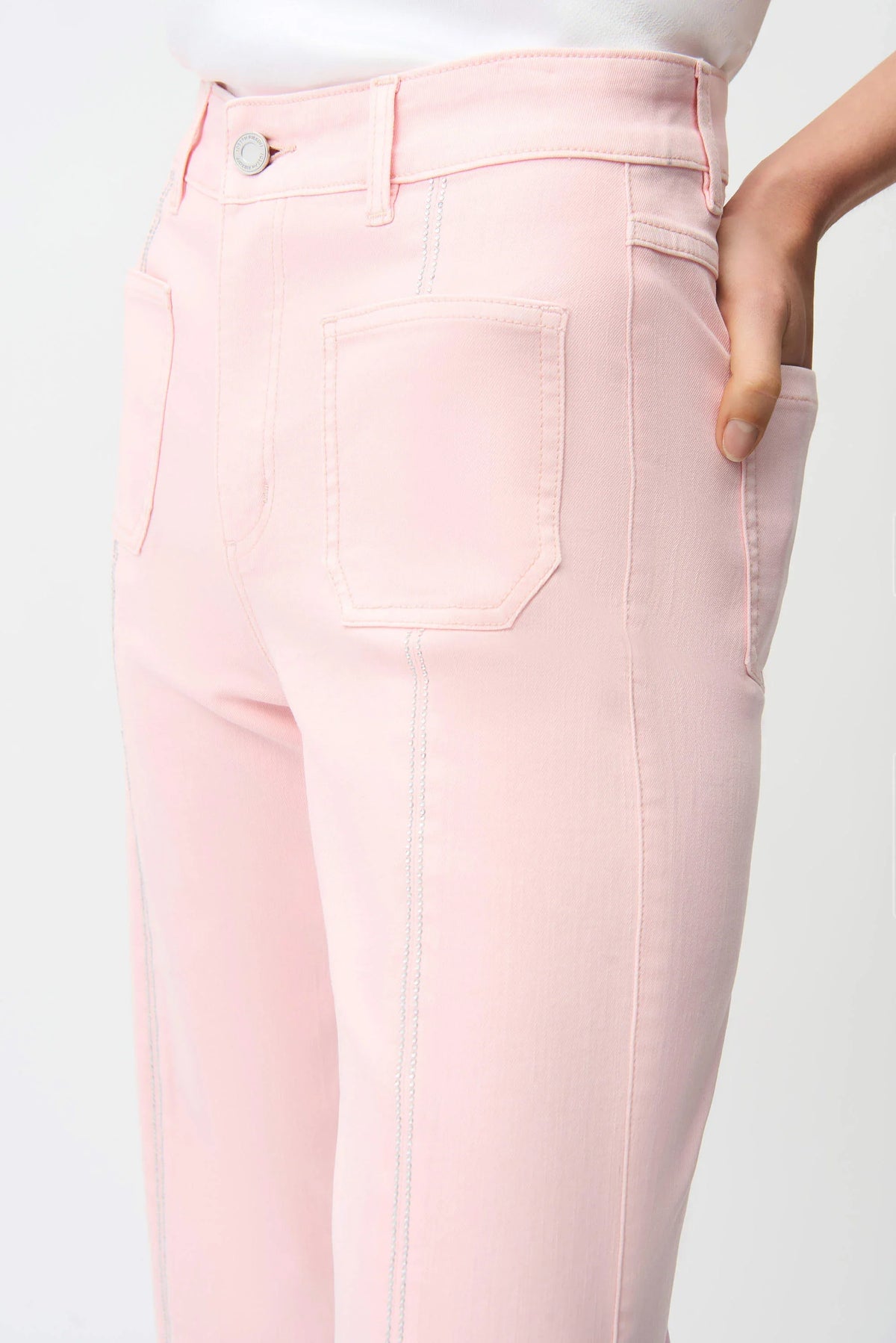 Joseph Ribkoff Claudia Embellished Culotte Jeans - Style 251901B