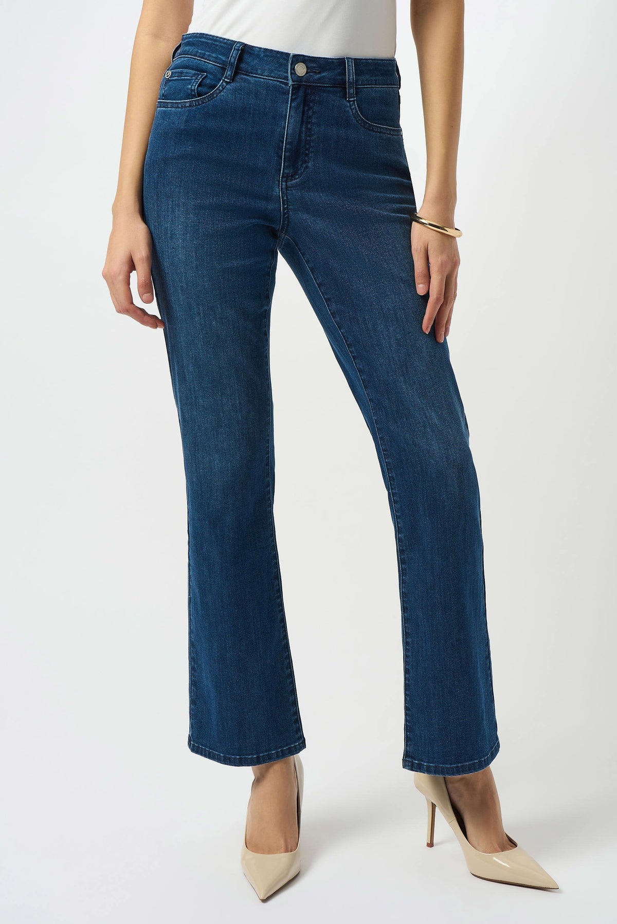 Joseph Ribkoff Brooke Bootcut Featherweave Jeans - Style 251967f