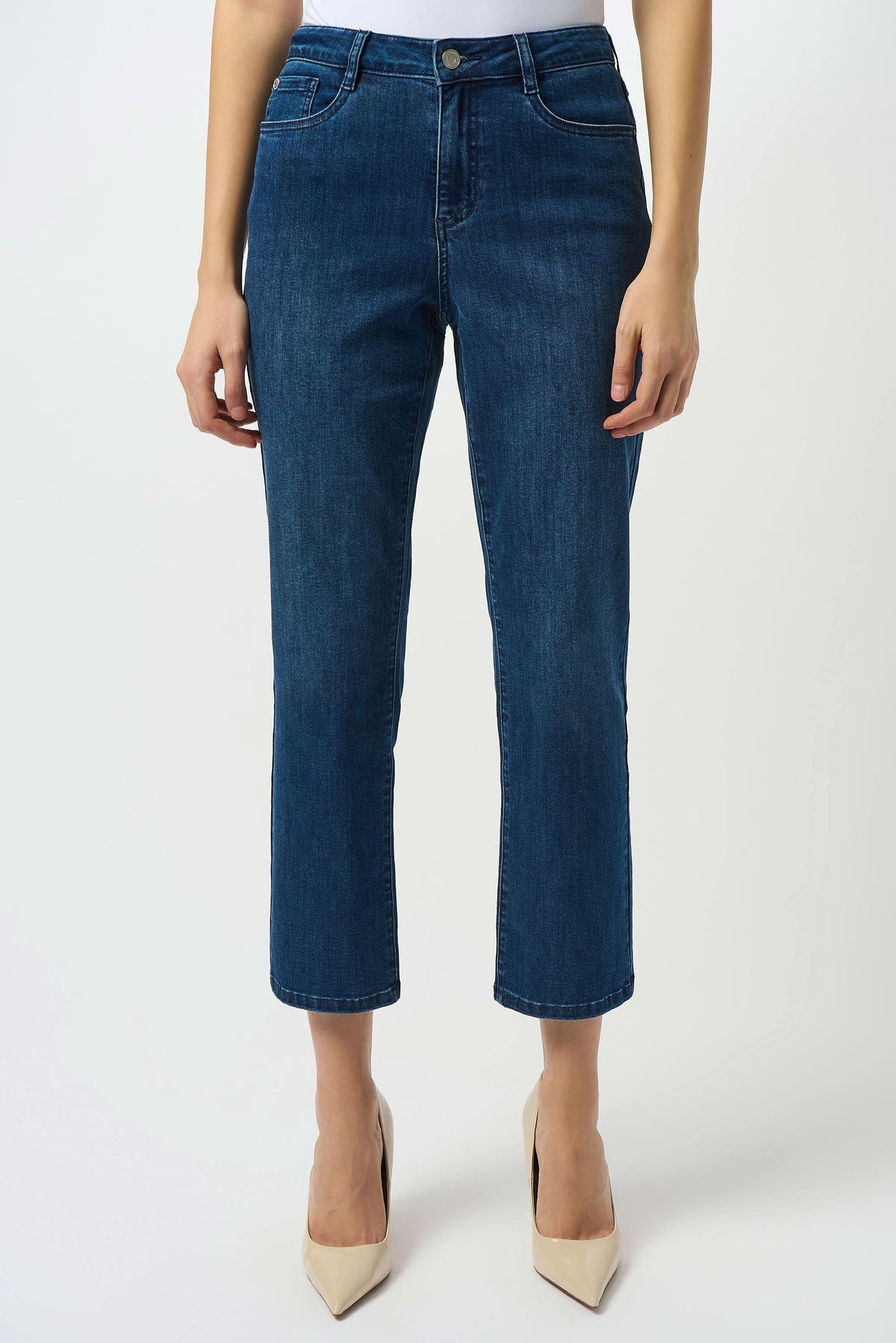 Joseph Ribkoff Margot Straight Leg Featherweave Jeans - Style 252926