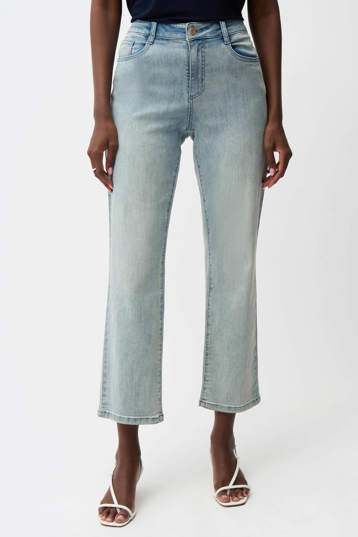 Joseph Ribkoff Featherweave Straight Leg Jeans - Style 252926B