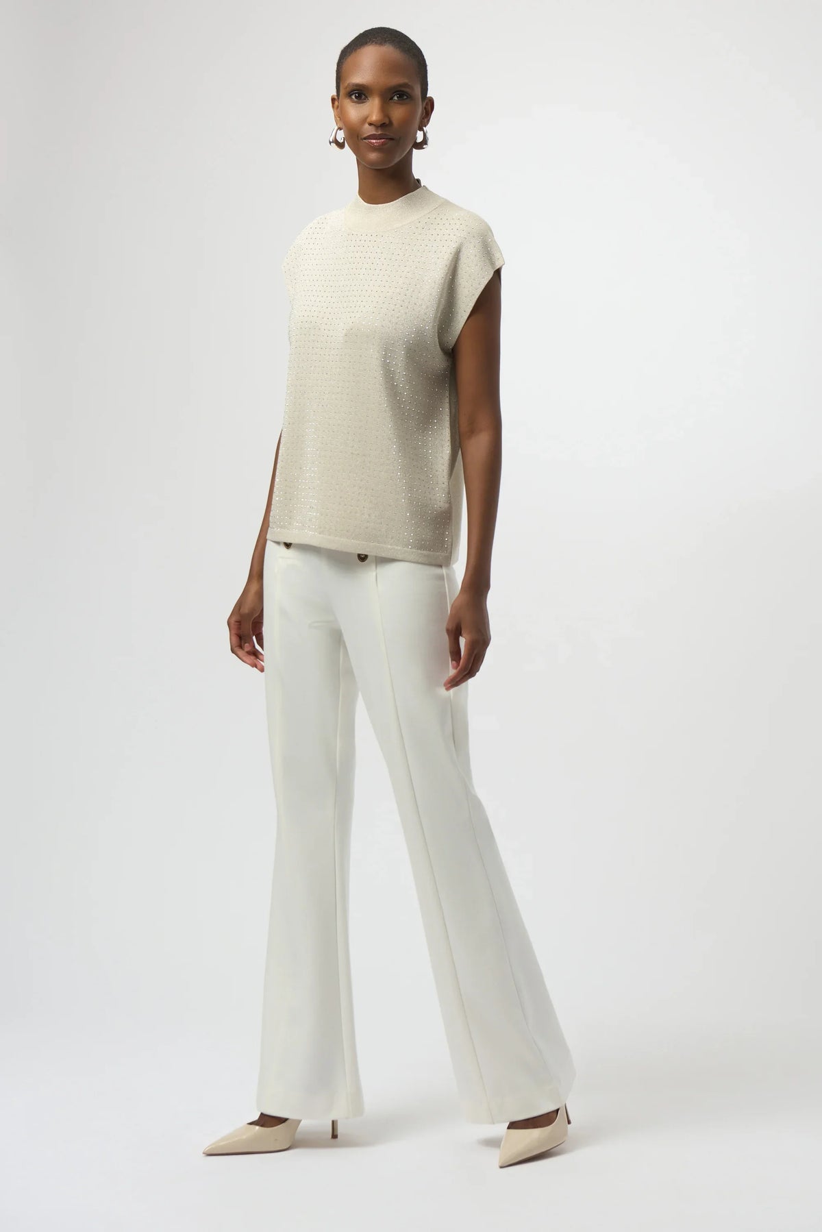 Joseph Ribkoff Classic Sleeveless Sweater - Style 254935F