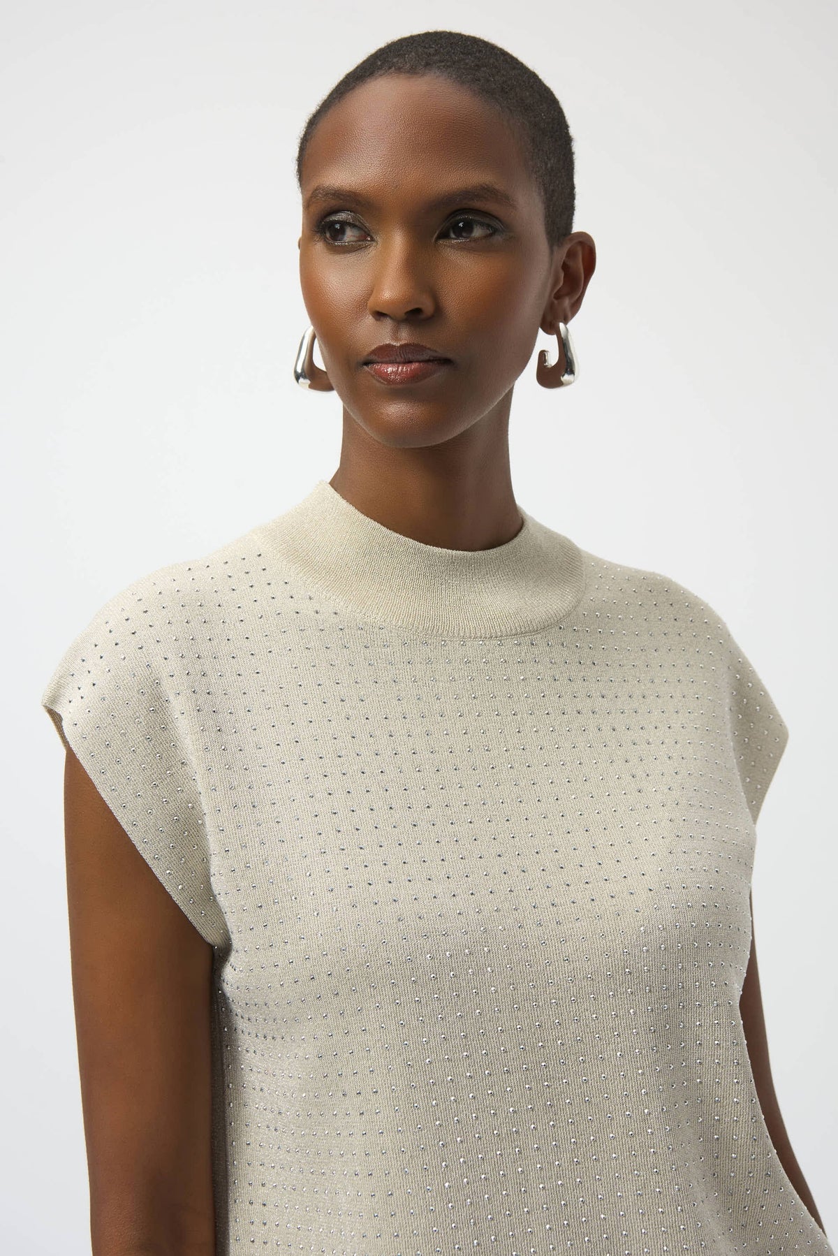 Joseph Ribkoff Classic Sleeveless Sweater - Style 254935F
