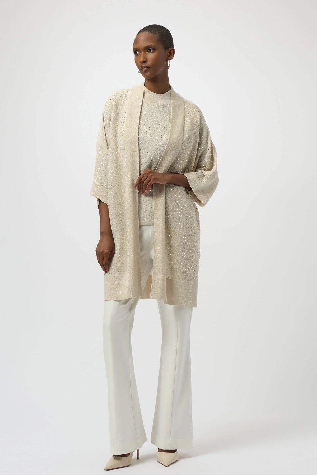 Joseph Ribkoff Classic Sweater Knit Cover-Up - Style 254937F