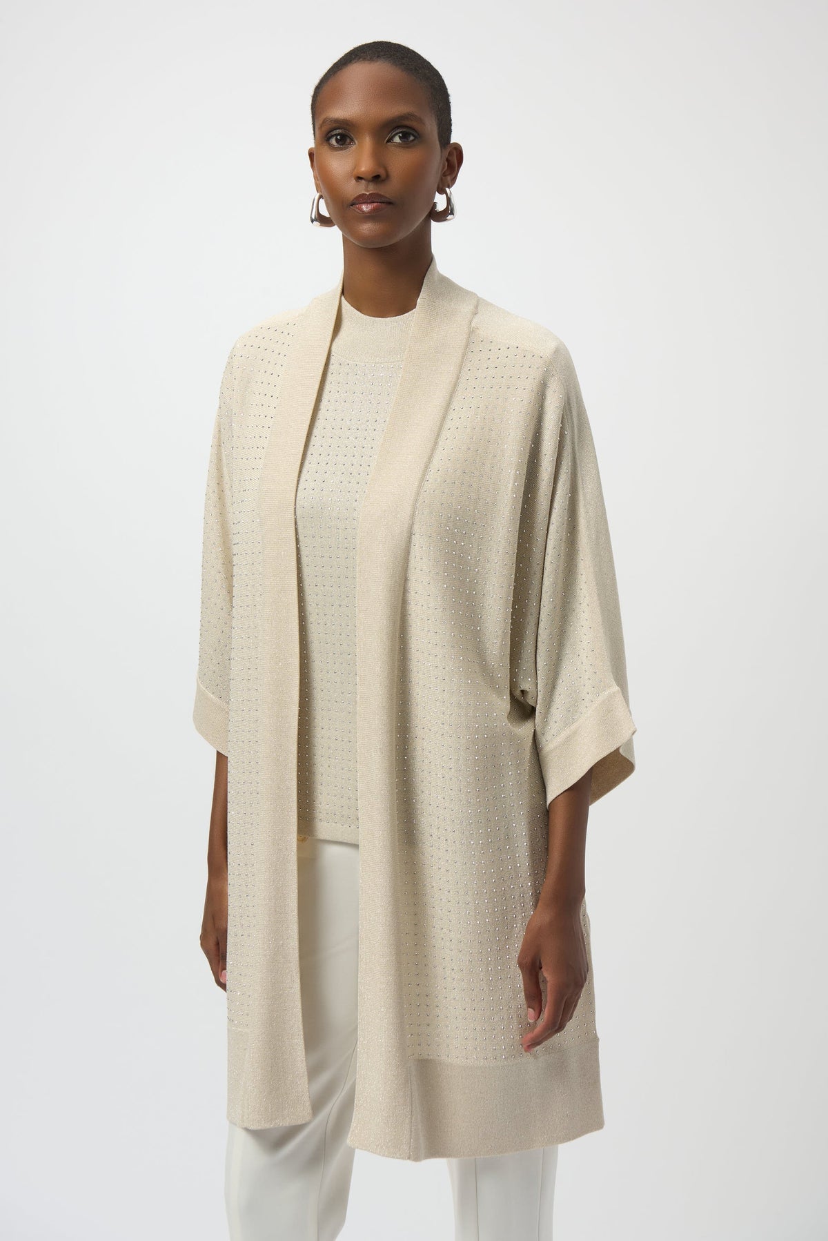 Joseph Ribkoff Classic Sweater Knit Cover-Up - Style 254937F