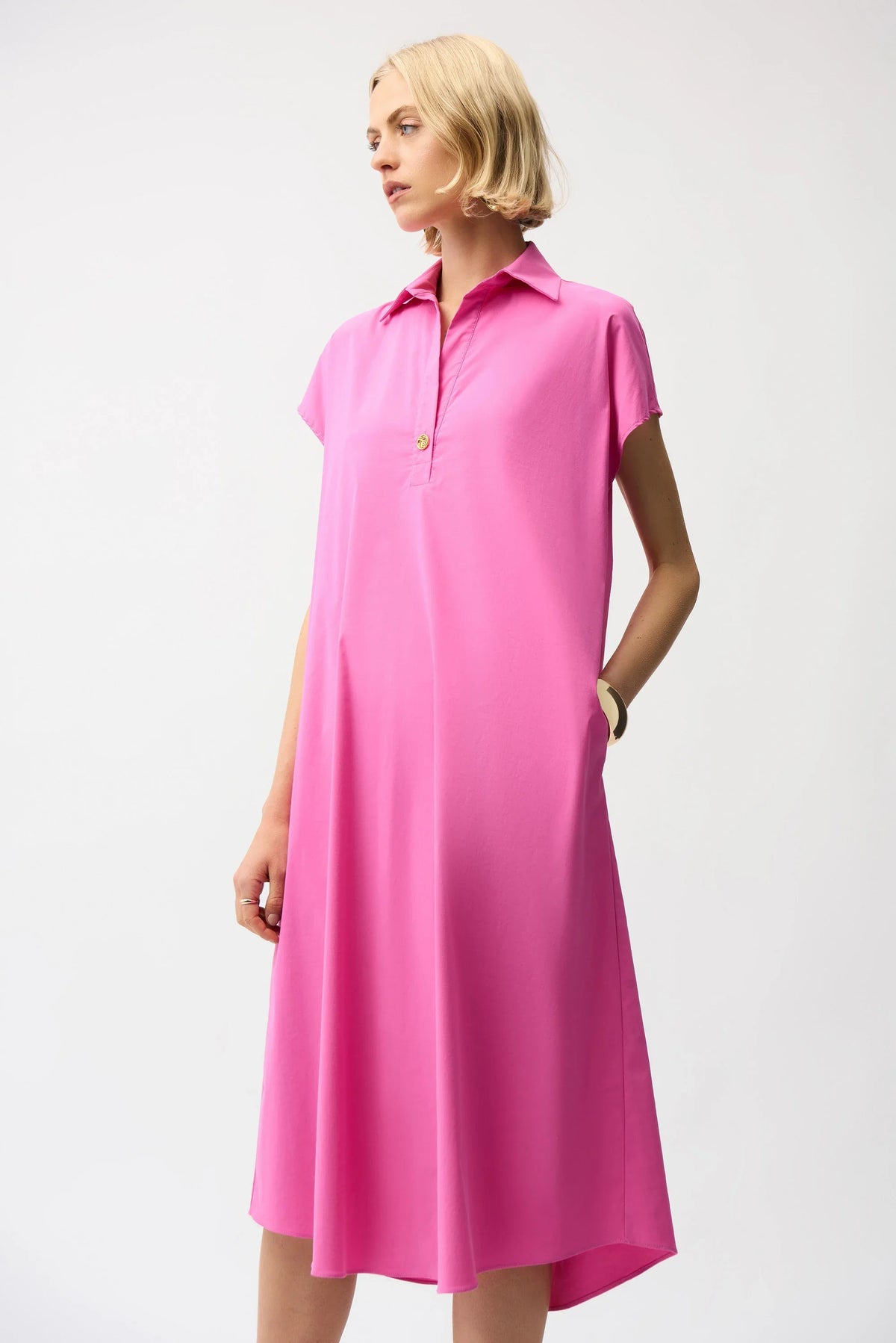 Joseph Ribkoff Trapeze Poplin Shirt Dress - Style 261049