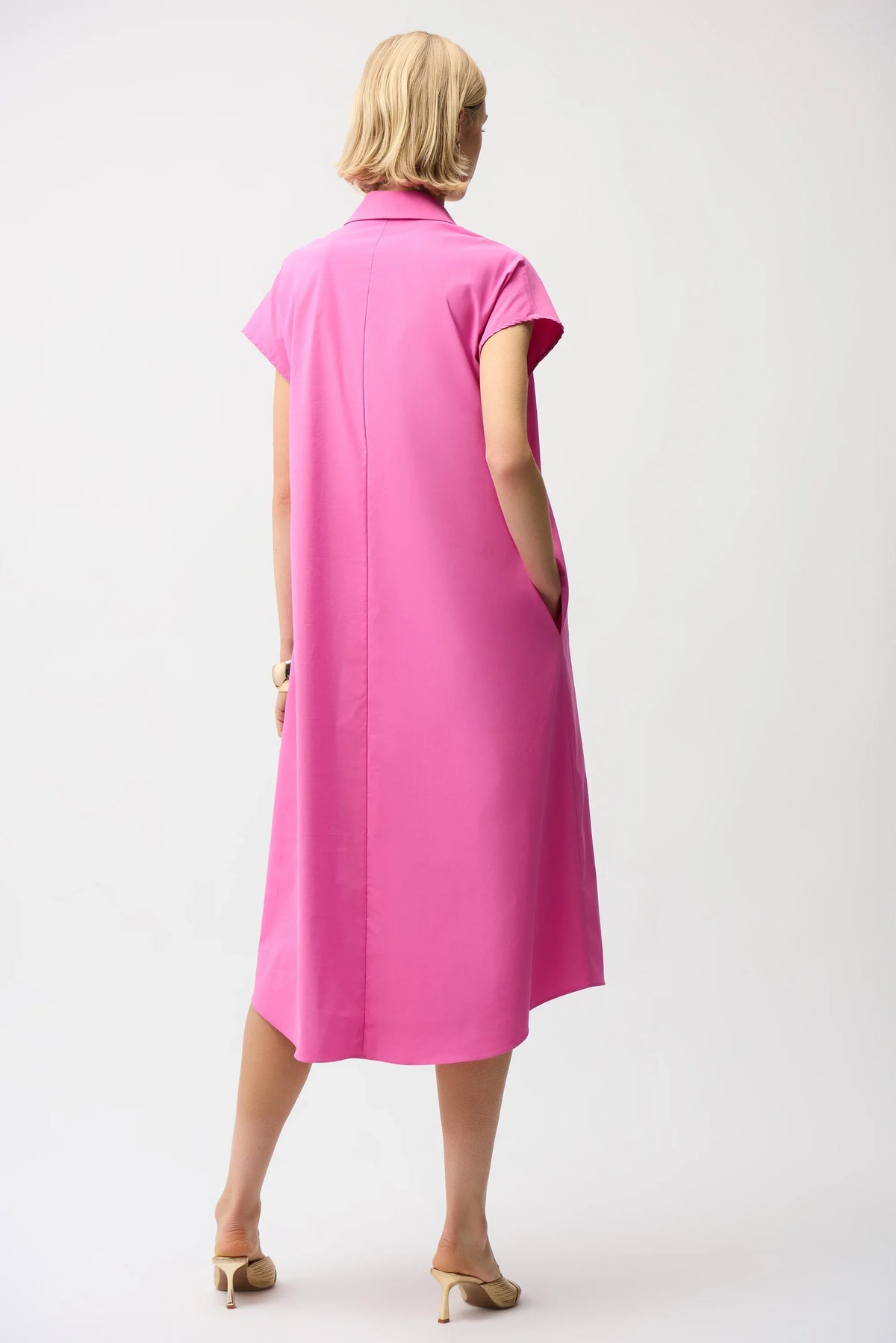 Joseph Ribkoff Trapeze Poplin Shirt Dress - Style 261049