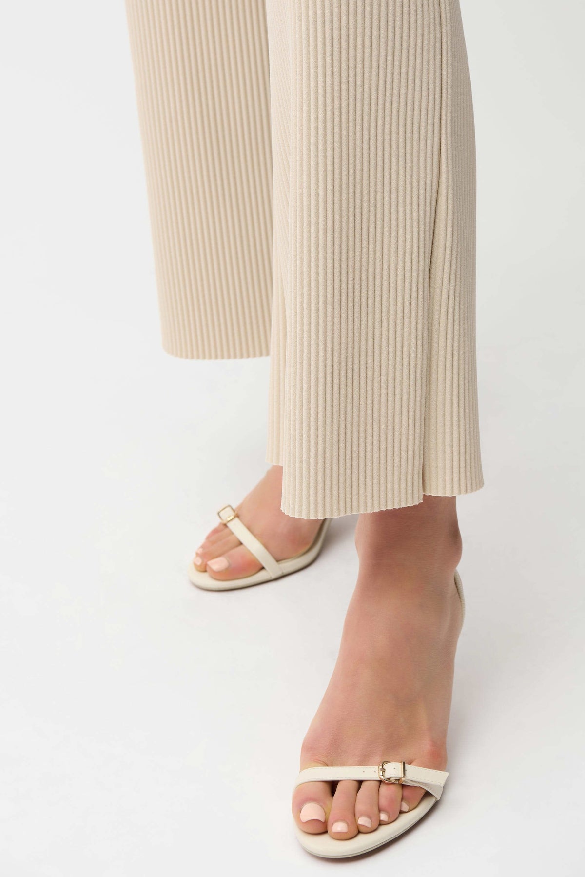 Joseph Ribkoff Pleated Wide Leg Scuba Pants - Style 261100