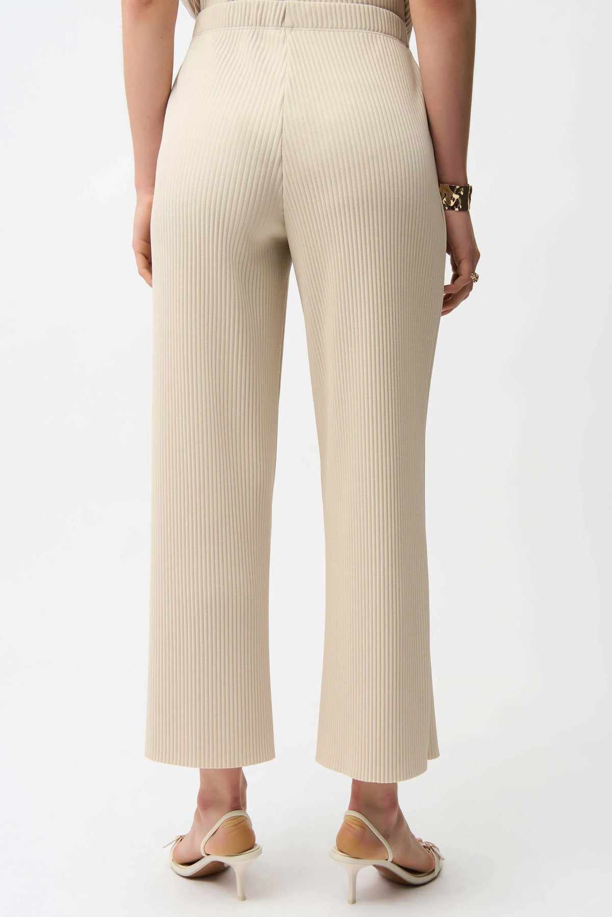 Joseph Ribkoff Pleated Wide Leg Scuba Pants - Style 261100