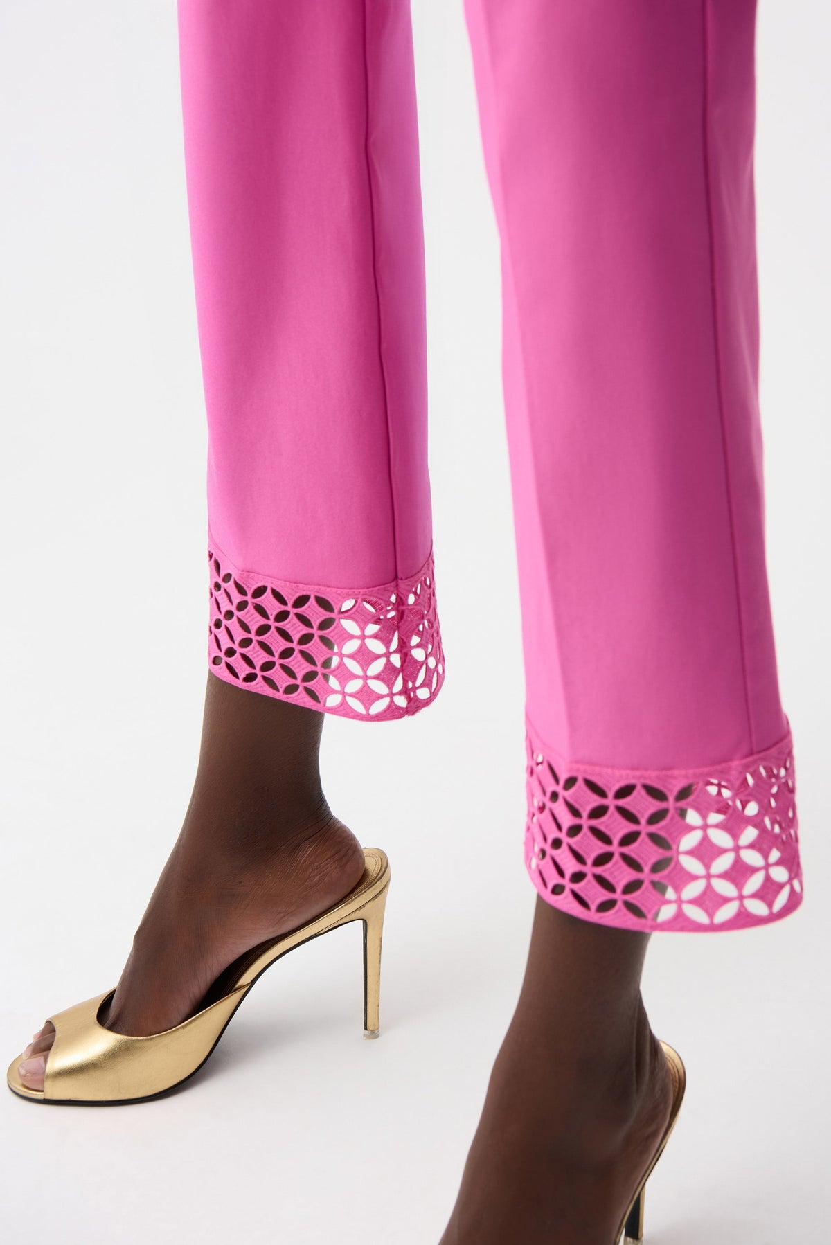 Joseph Ribkoff Guipure Hem Contour Pants - Style 261159