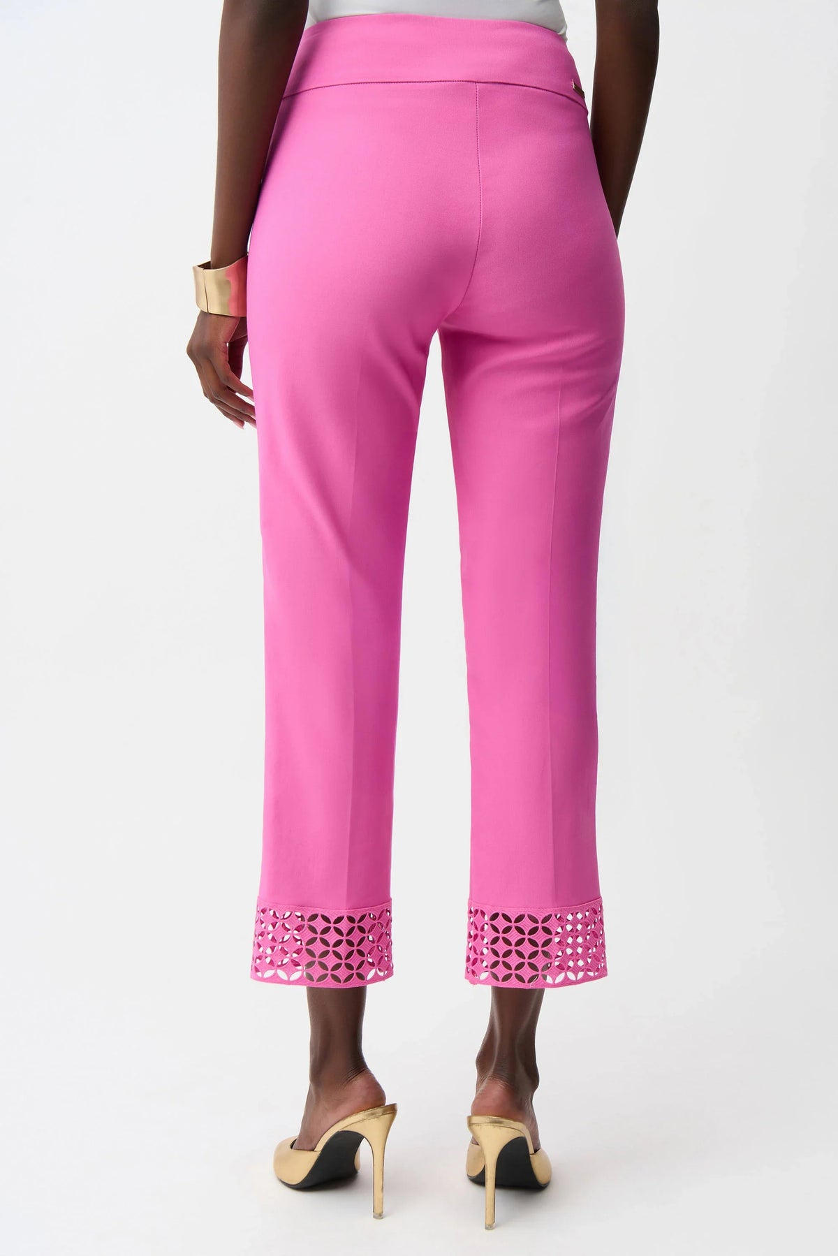 Joseph Ribkoff Guipure Hem Contour Pants - Style 261159