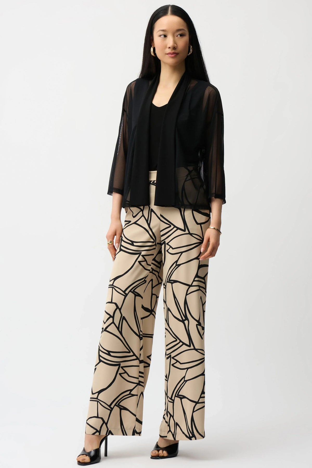Joseph Ribkoff Mesh Silky Knit Cover-Up - Style 261204
