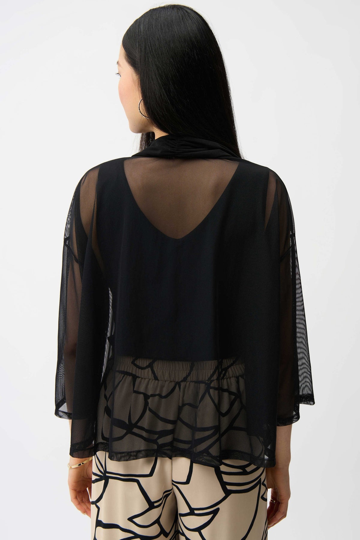 Joseph Ribkoff Mesh Silky Knit Cover-Up - Style 261204