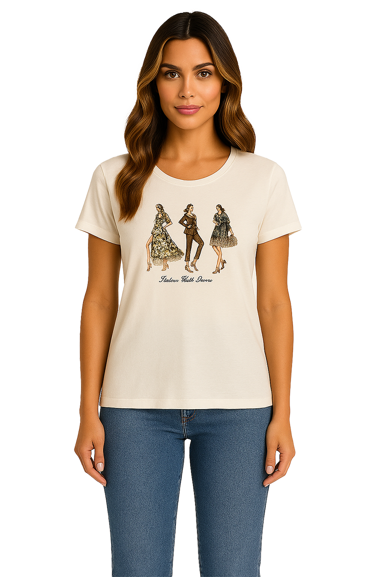 ORLY Short-Sleeve Relaxed Top - Style 261233