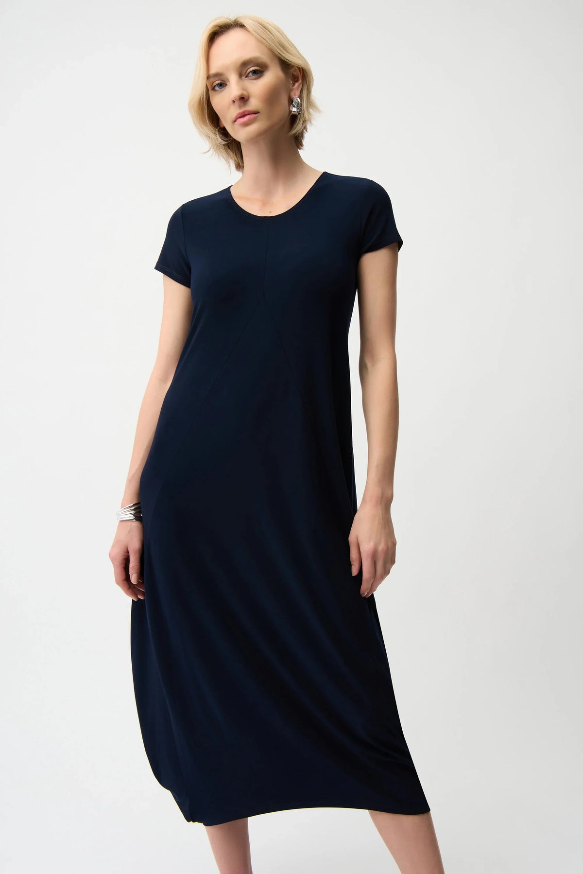 Joseph Ribkoff Scoop Neck Cap Sleeve Dress - Style 261259