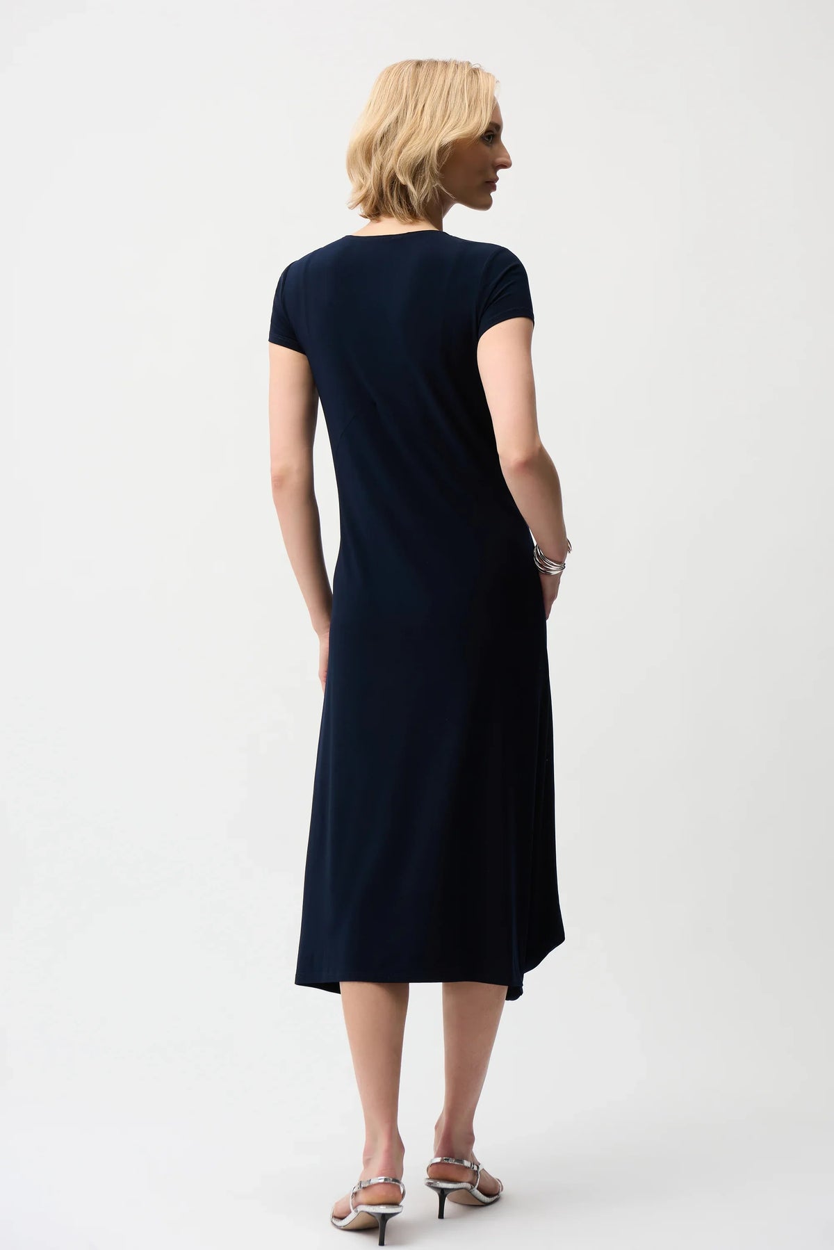 Joseph Ribkoff Scoop Neck Cap Sleeve Dress - Style 261259