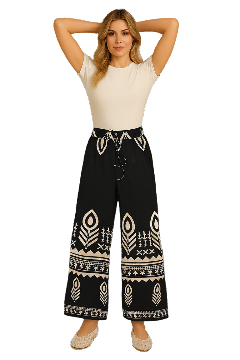 ORLY Wide-Leg Wide Pants - Style 261278