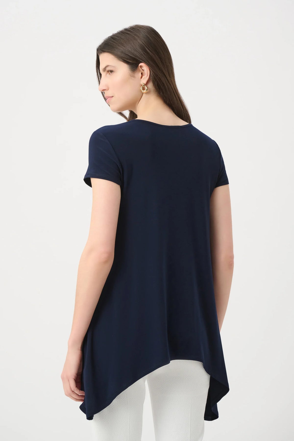 Joseph Ribkoff Silky Knit Handkerchief Top - Style 261310