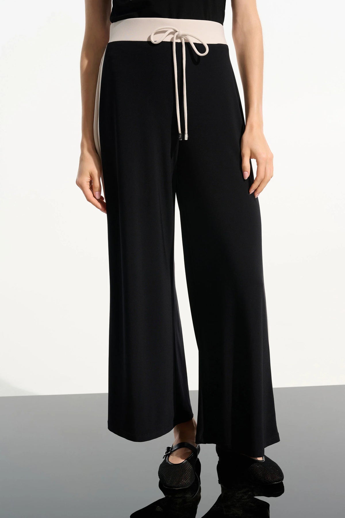 Joseph Ribkoff Color Block Wide Leg Pants - Style 261612