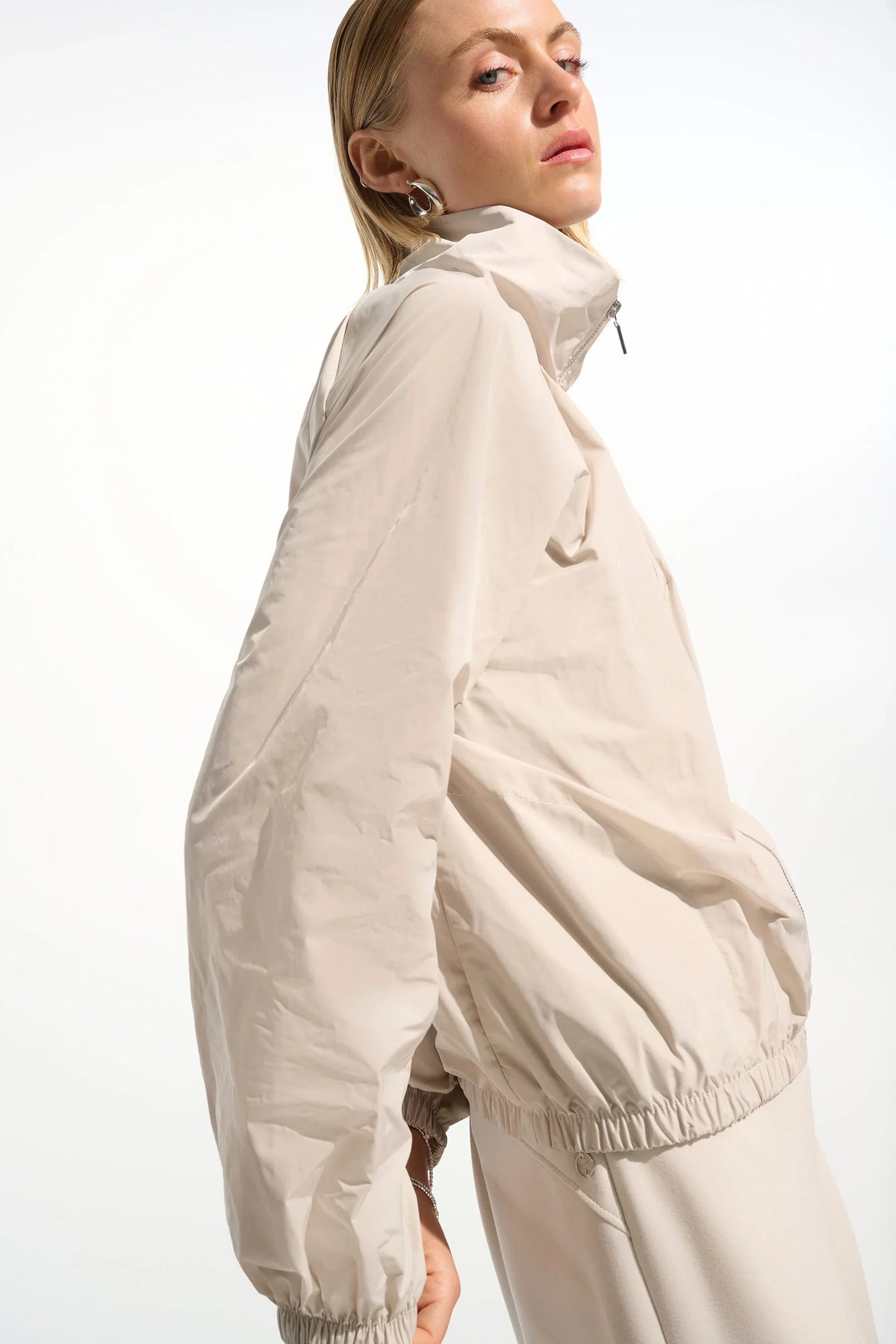 Joseph Ribkoff Funnel Collar Puffed Jacket - Style 261613