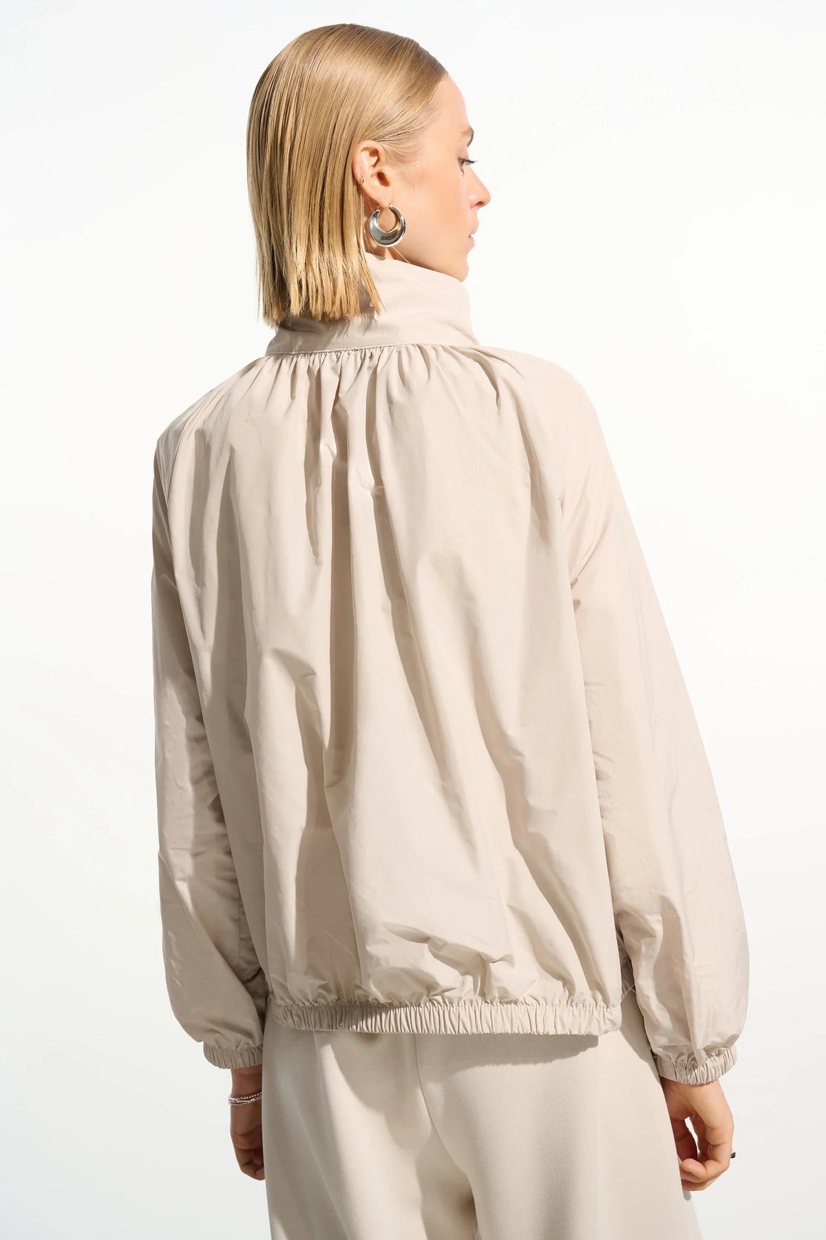 Joseph Ribkoff Funnel Collar Puffed Jacket - Style 261613
