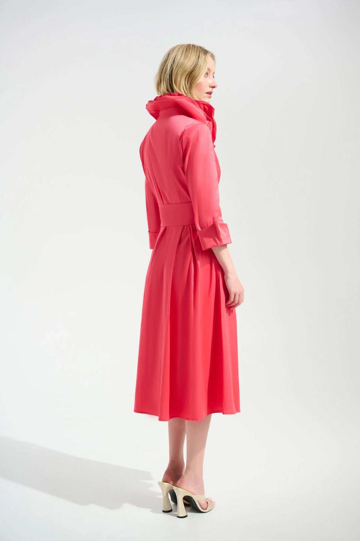 Joseph Ribkoff Taffeta Wired Lapel Dress - Style 261719