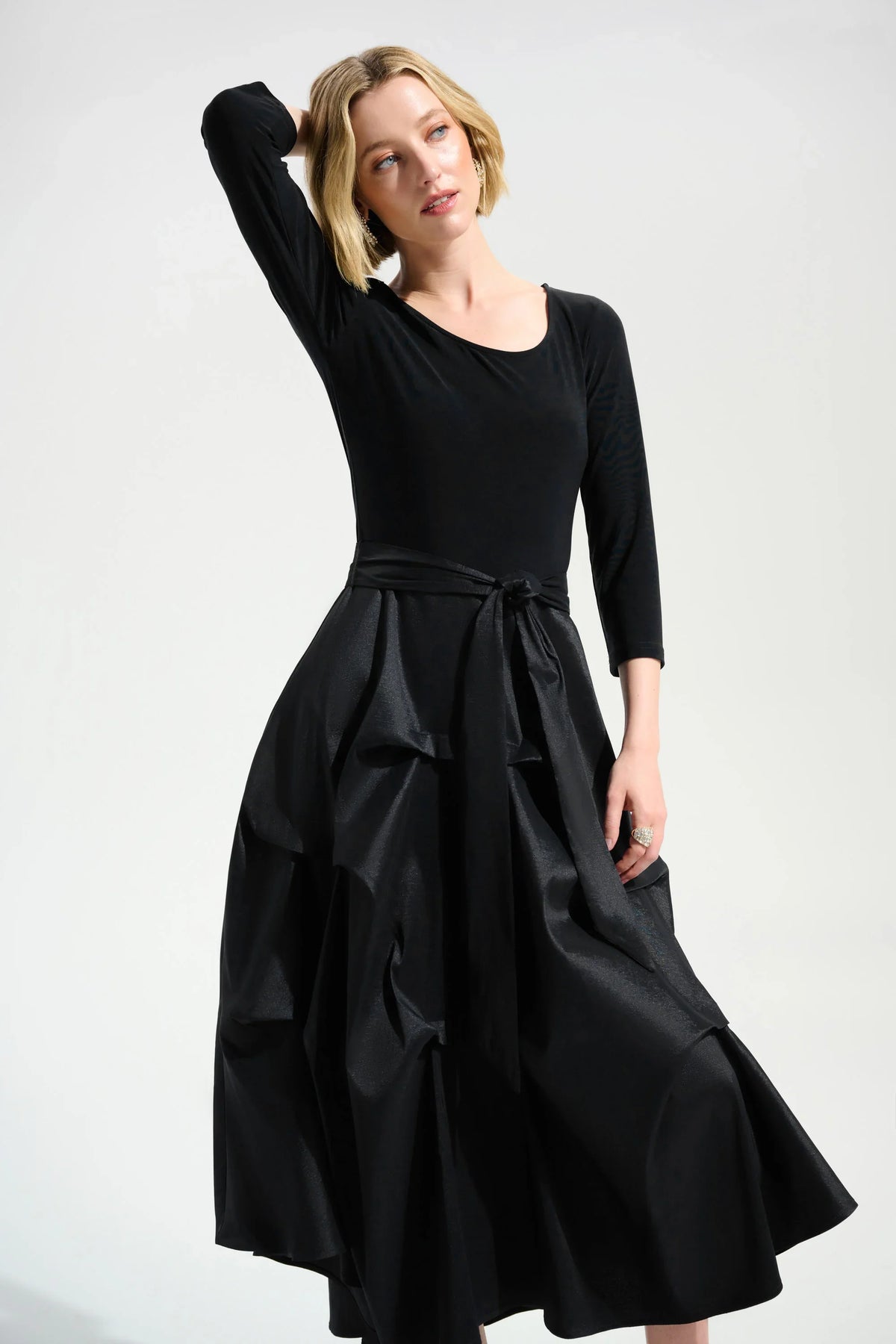 Joseph Ribkoff Taffeta Fit Flare Dress - Style 261720