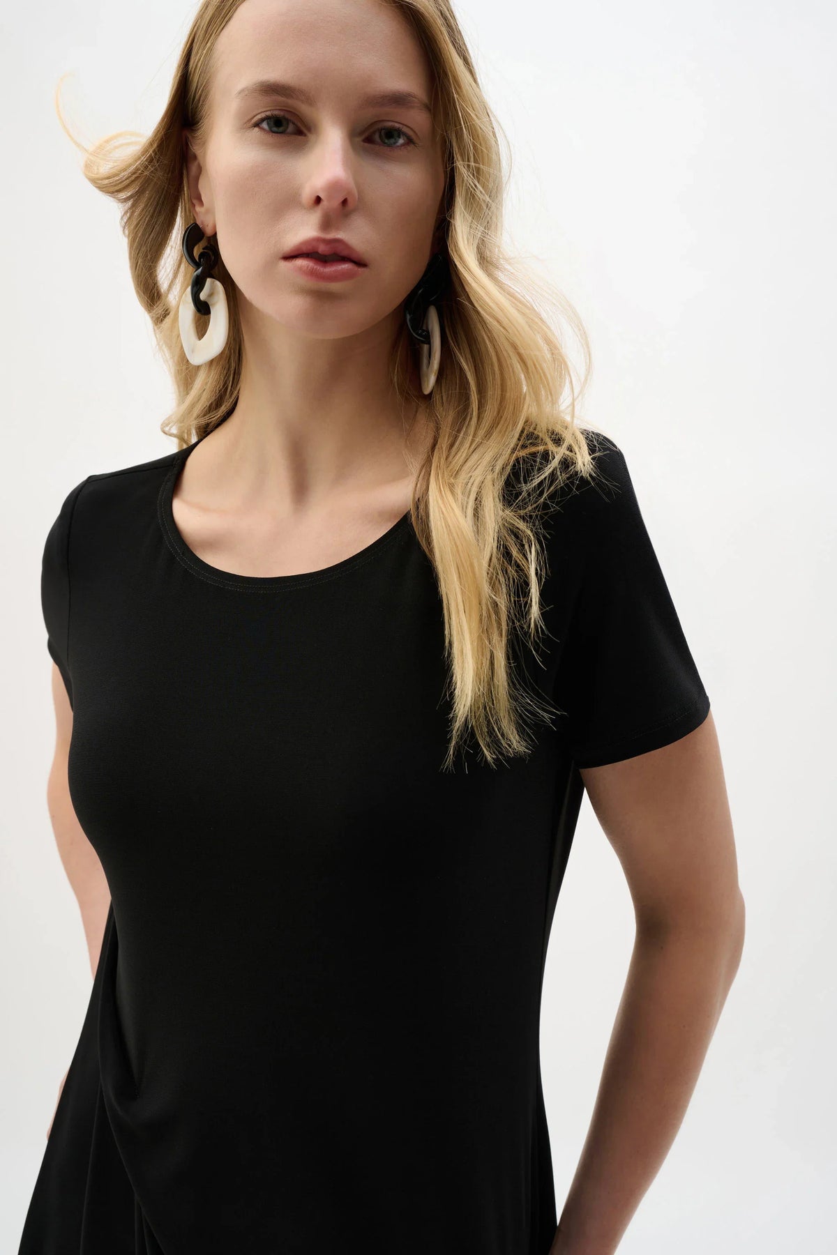 Joseph Ribkoff Boat Neck Trapeze Dress - Style 262032