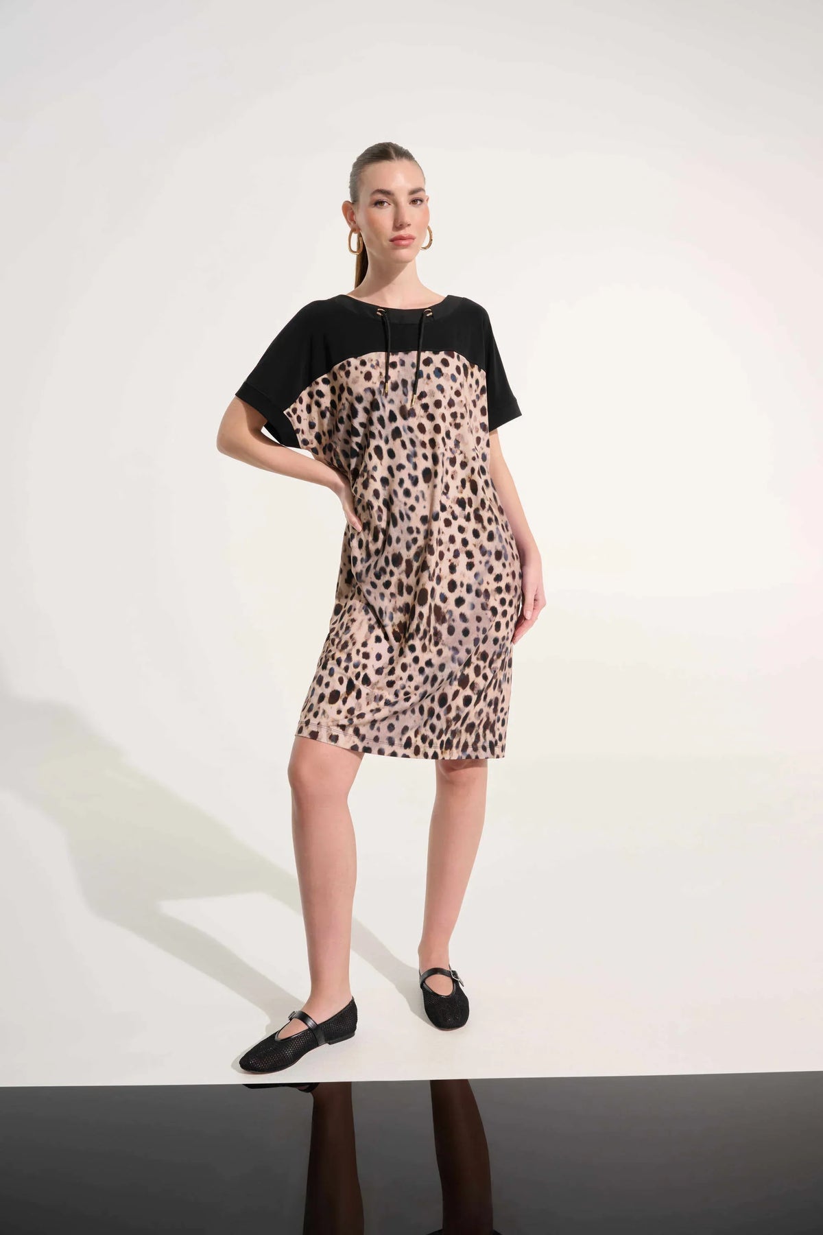 Joseph Ribkoff Silky Animal Print Dress - Style 262610