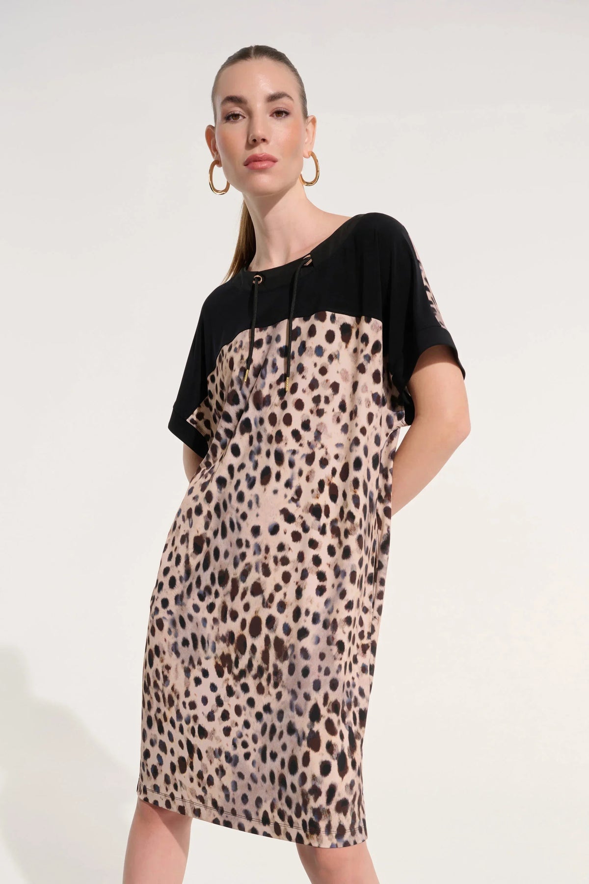 Joseph Ribkoff Silky Animal Print Dress - Style 262610