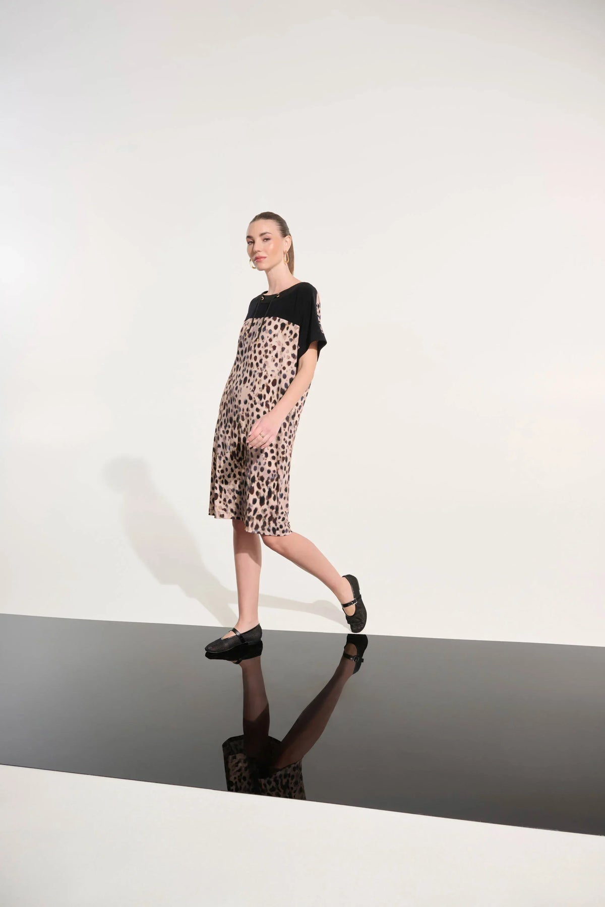 Joseph Ribkoff Silky Animal Print Dress - Style 262610