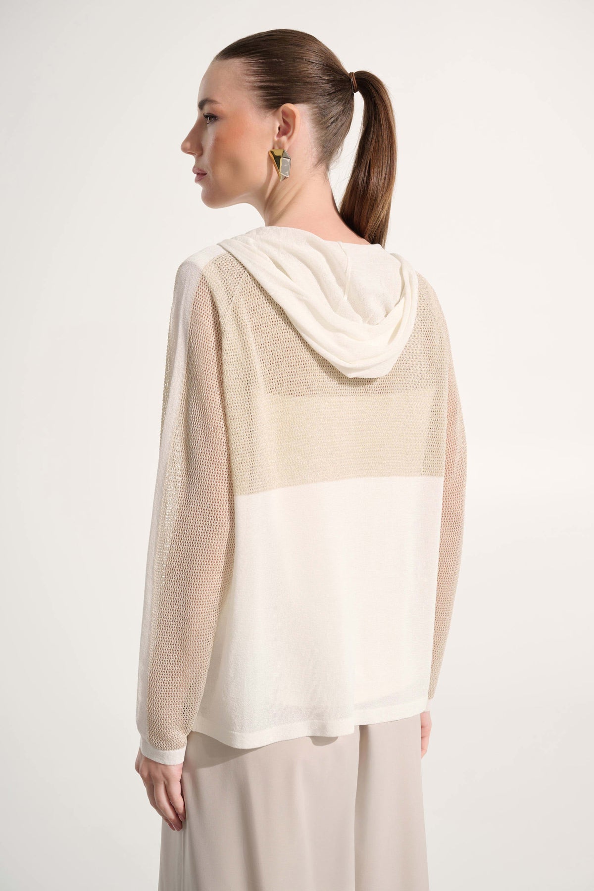 Joseph Ribkoff Zip Hood Jersey Jacket - Style 262613