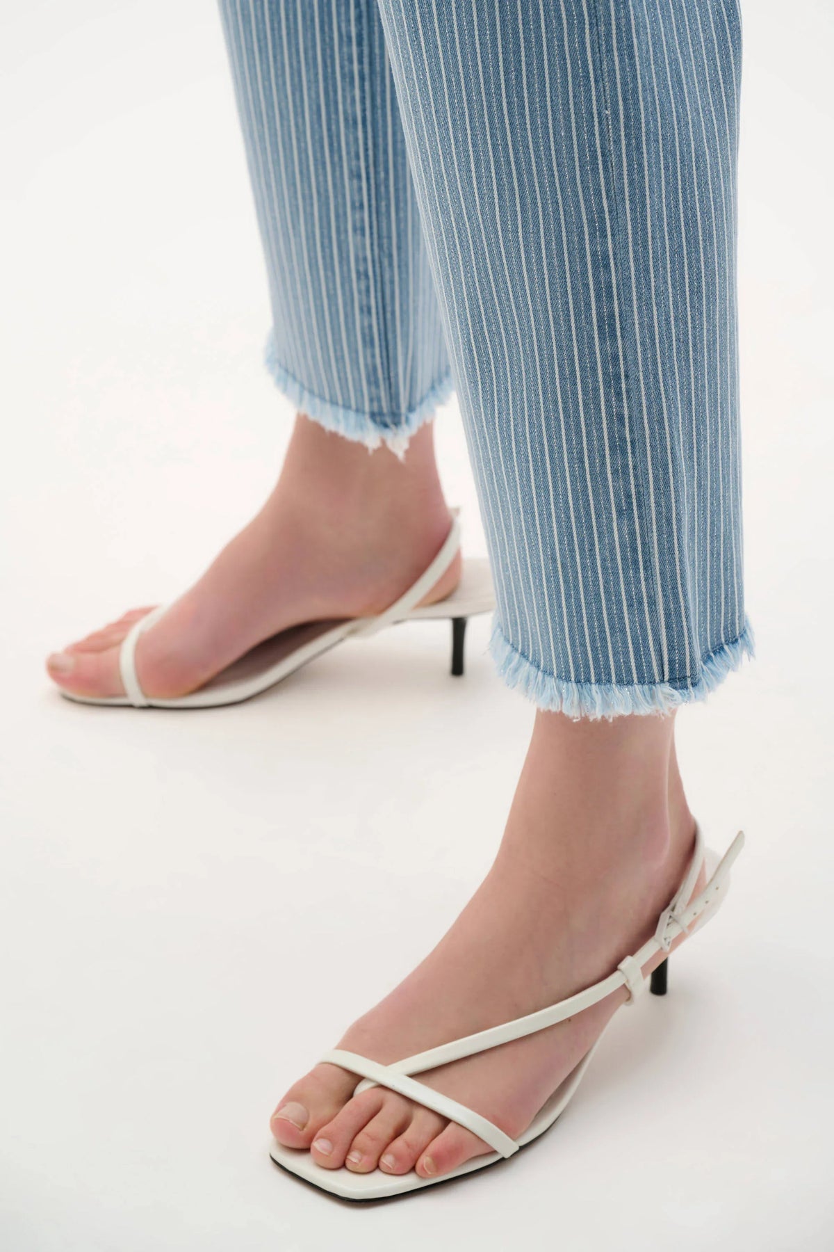 Joseph Ribkoff Lurex Stripe Crop Jeans - Style 262934