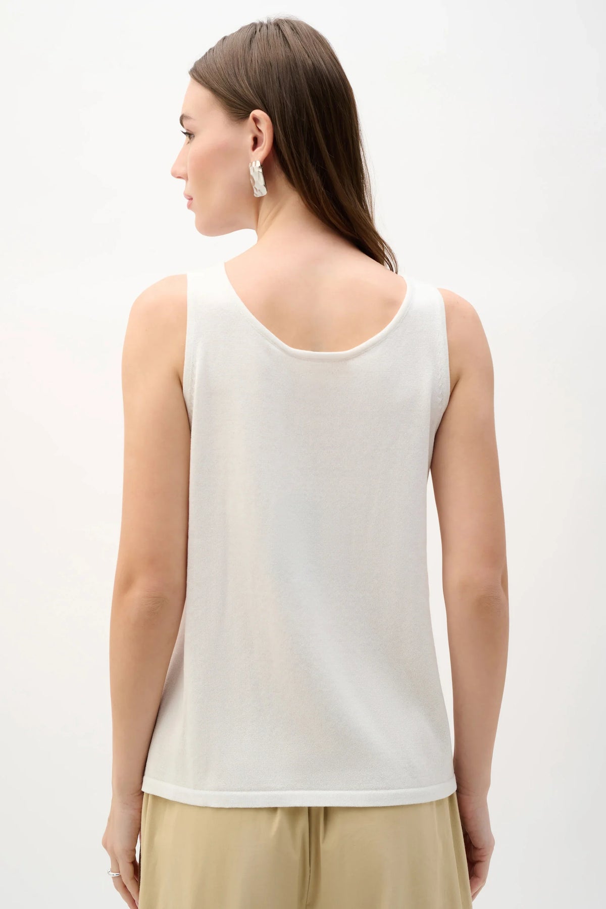 Joseph Ribkoff Open Stitch Rhinestone Camisole - Style 262957